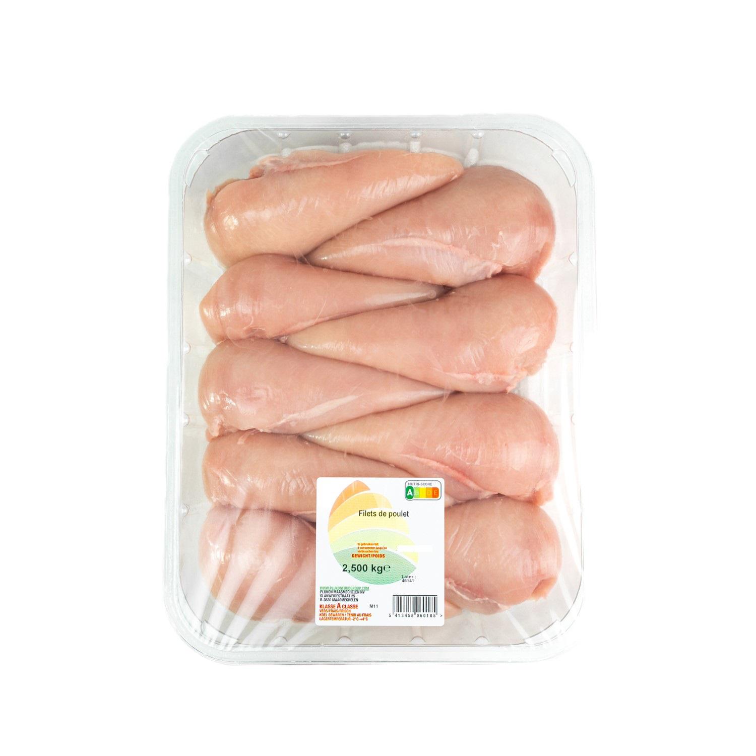 Filet de poulet 2,5kg