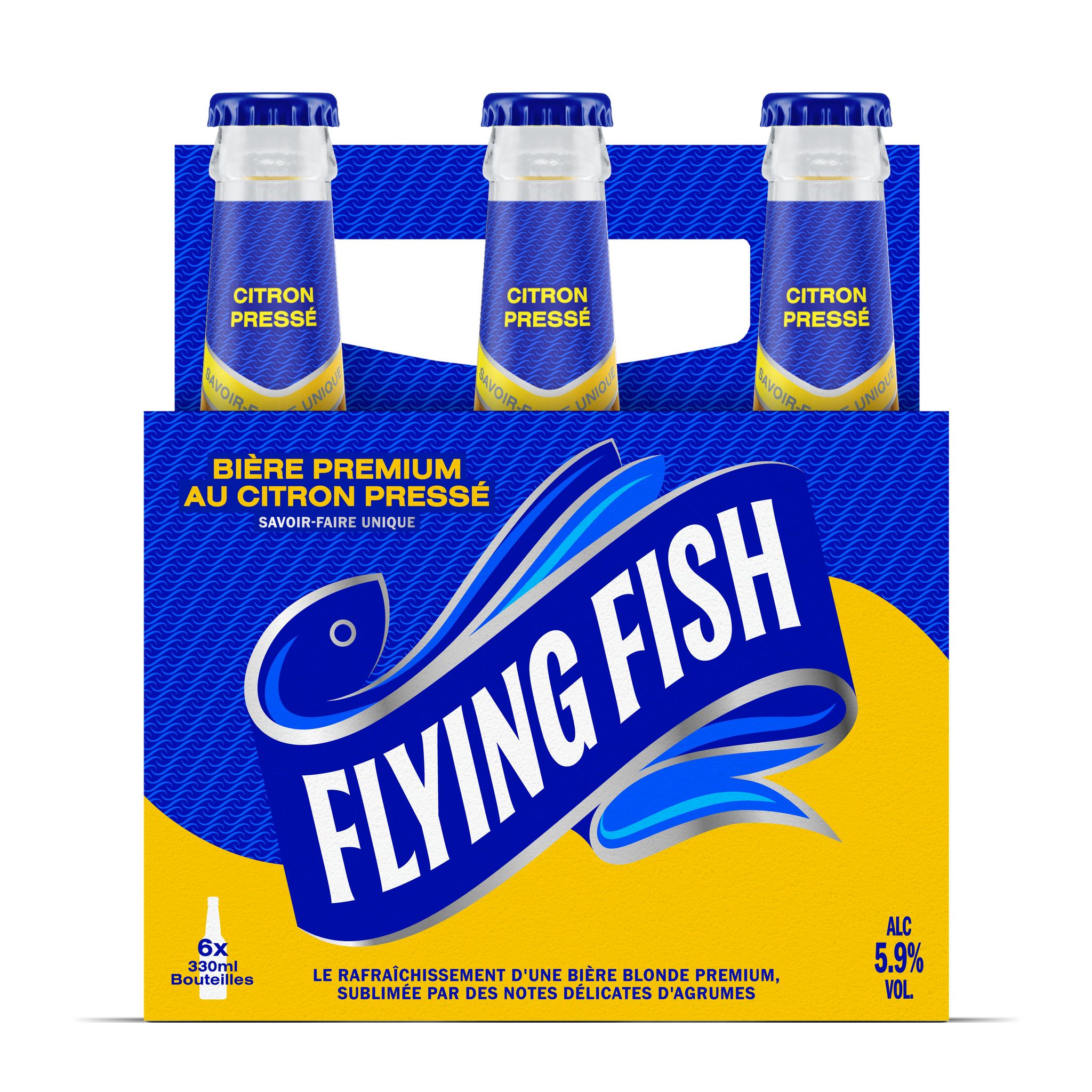 FLYING FISH Bière aromatisée citron 5.9% 6x33cl