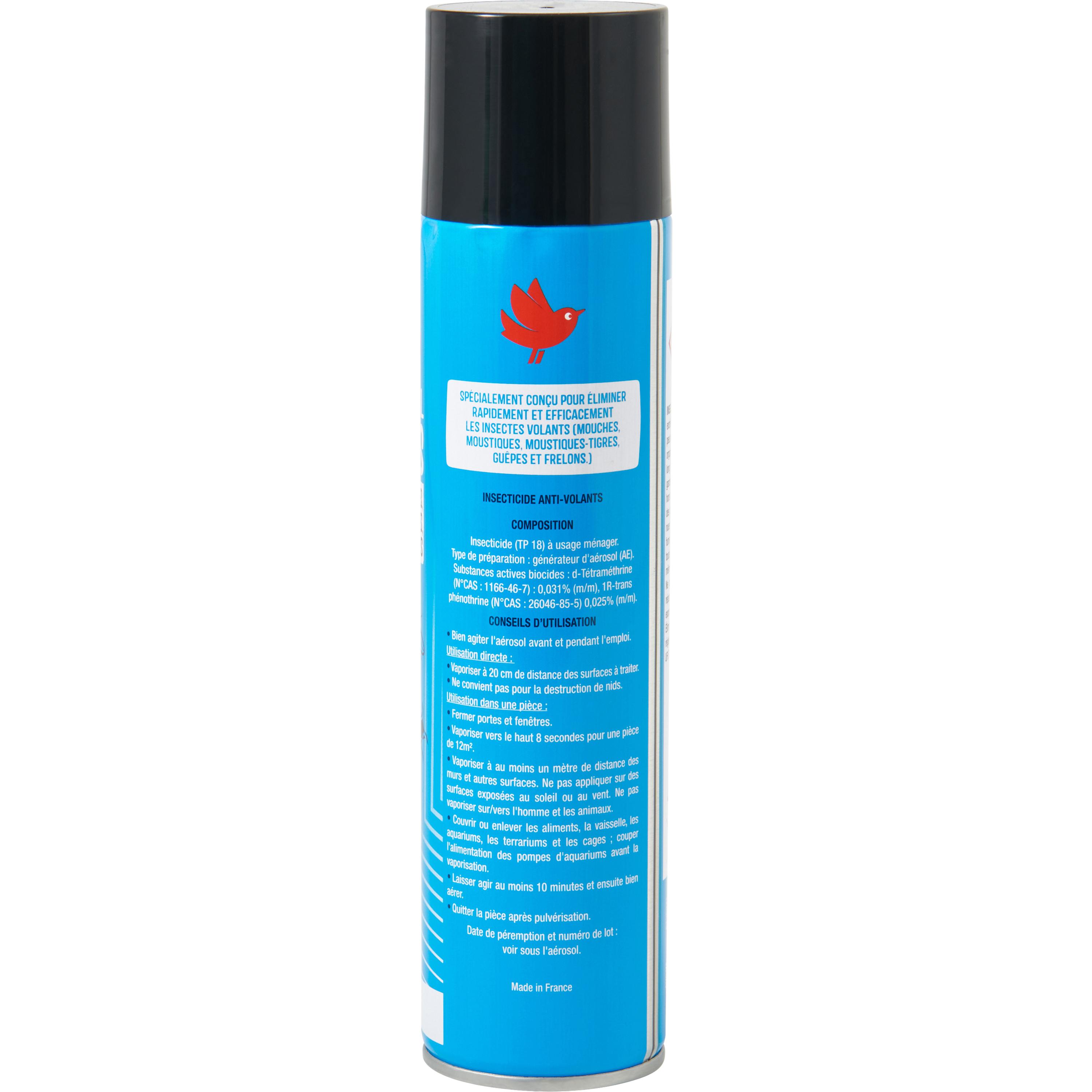 Voir la diapositive 4 : AUCHAN AEROSOL SPECIAL VOLANTS 400ml