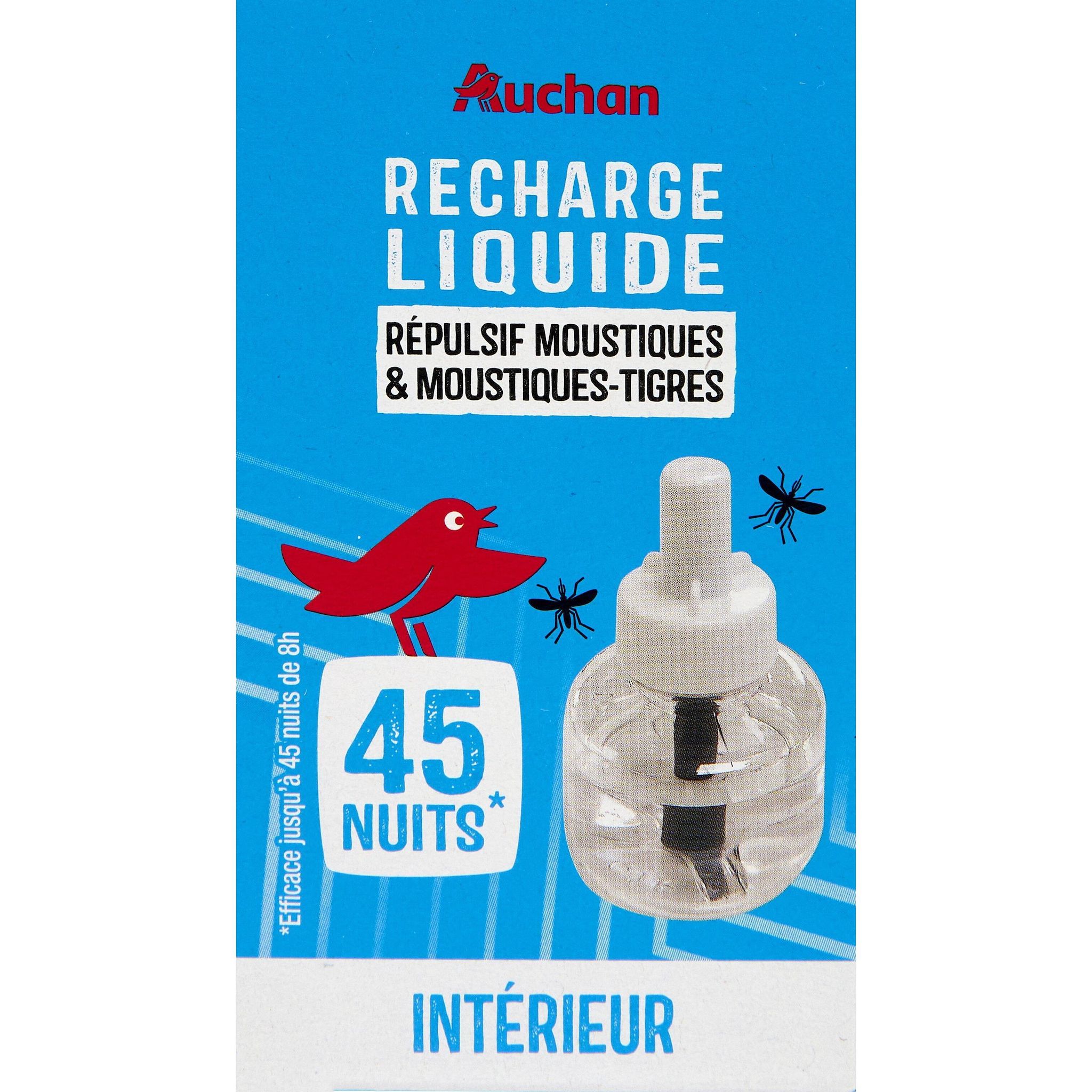 AUCHAN Recharge diffuseur anti-moustiques 30ml