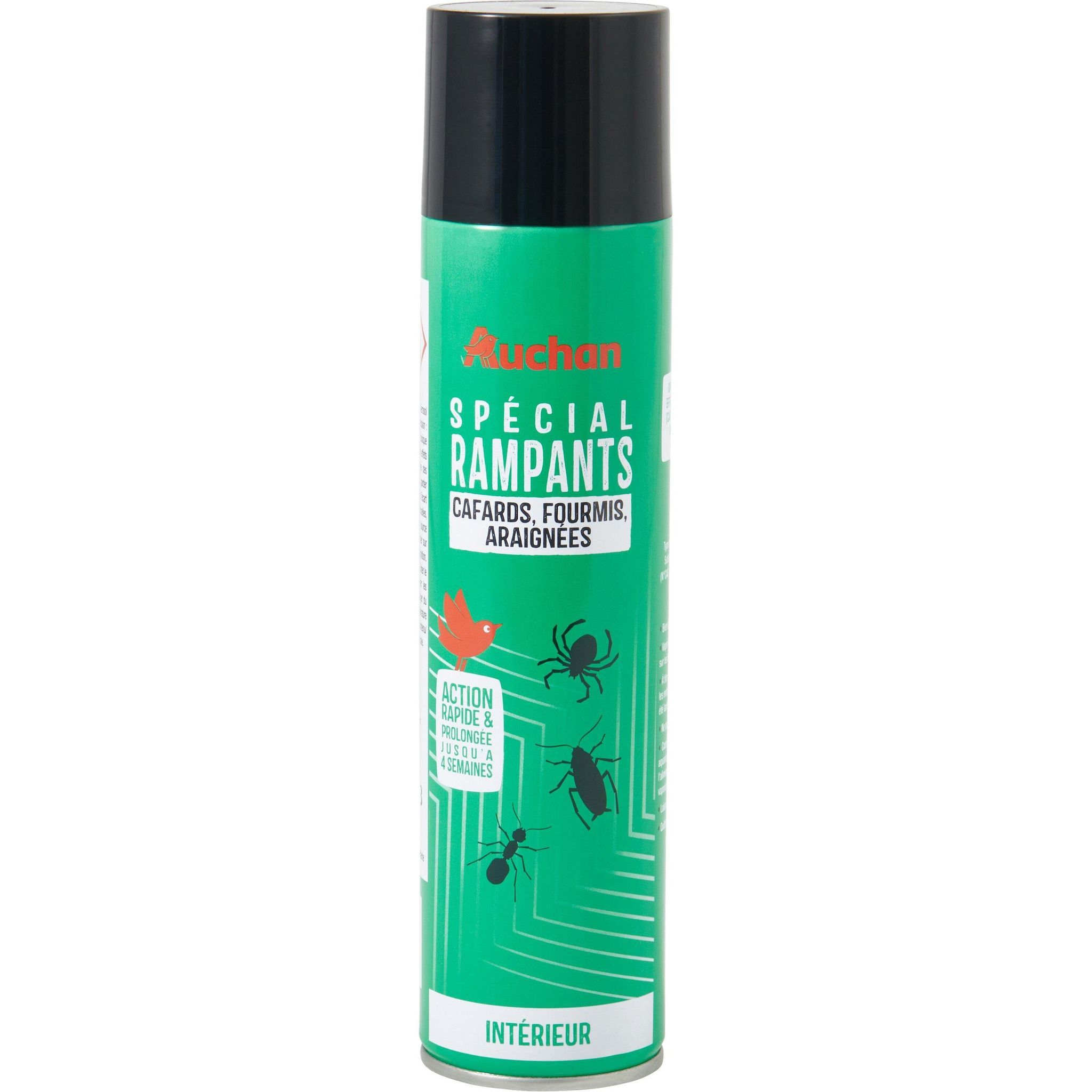 AUCHAN Spray insecticide anti-cafards et fourmis 400ml