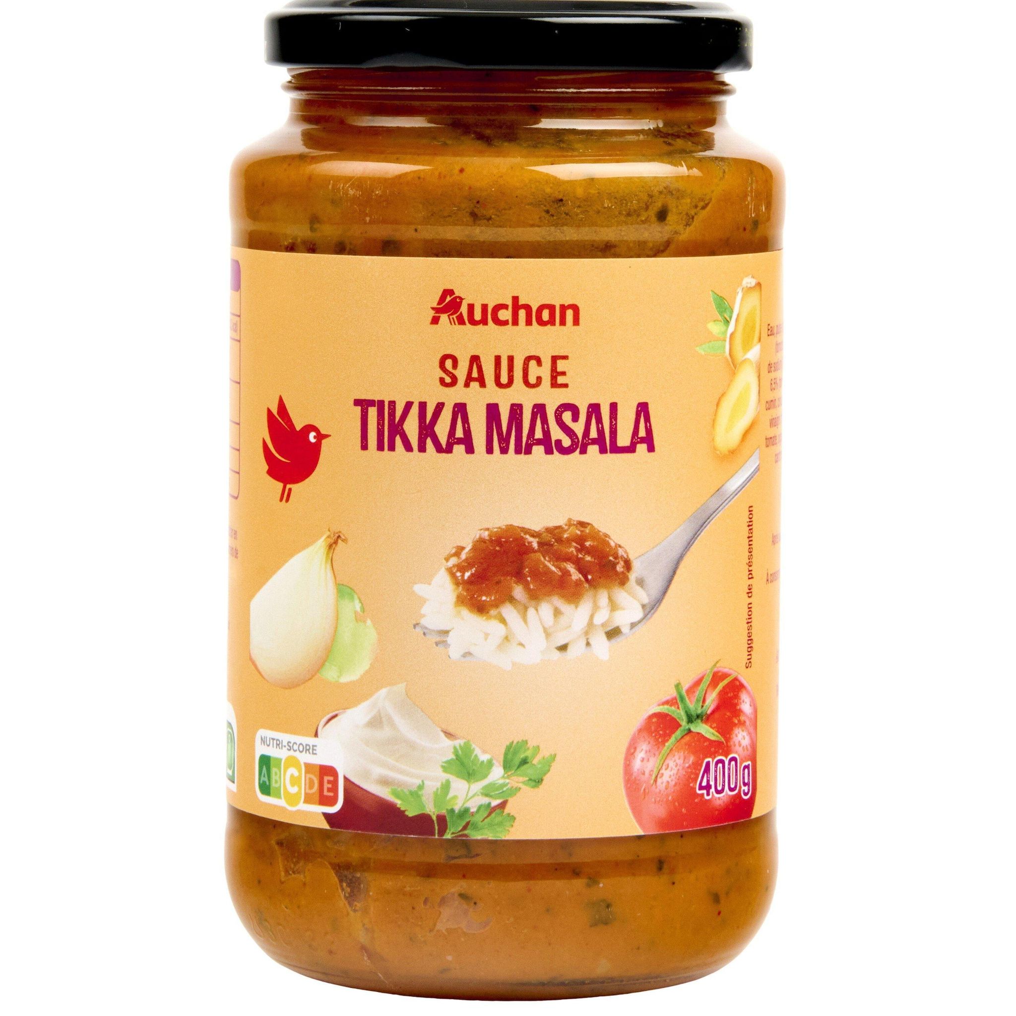 AUCHAN Sauce tikka masala 400g