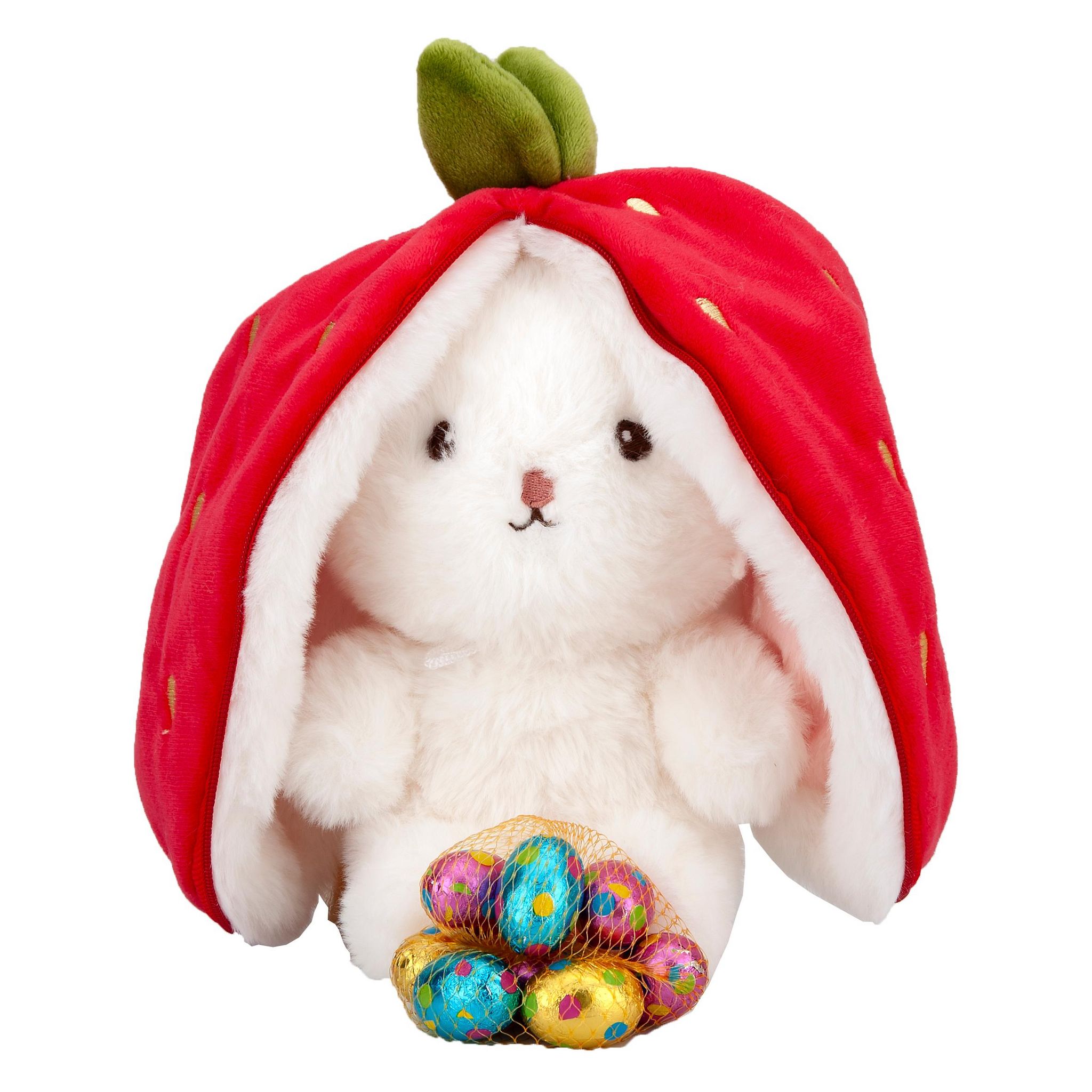 FIZZY Bonbons chocolatés avec un lapin en peluche fruit 50g
