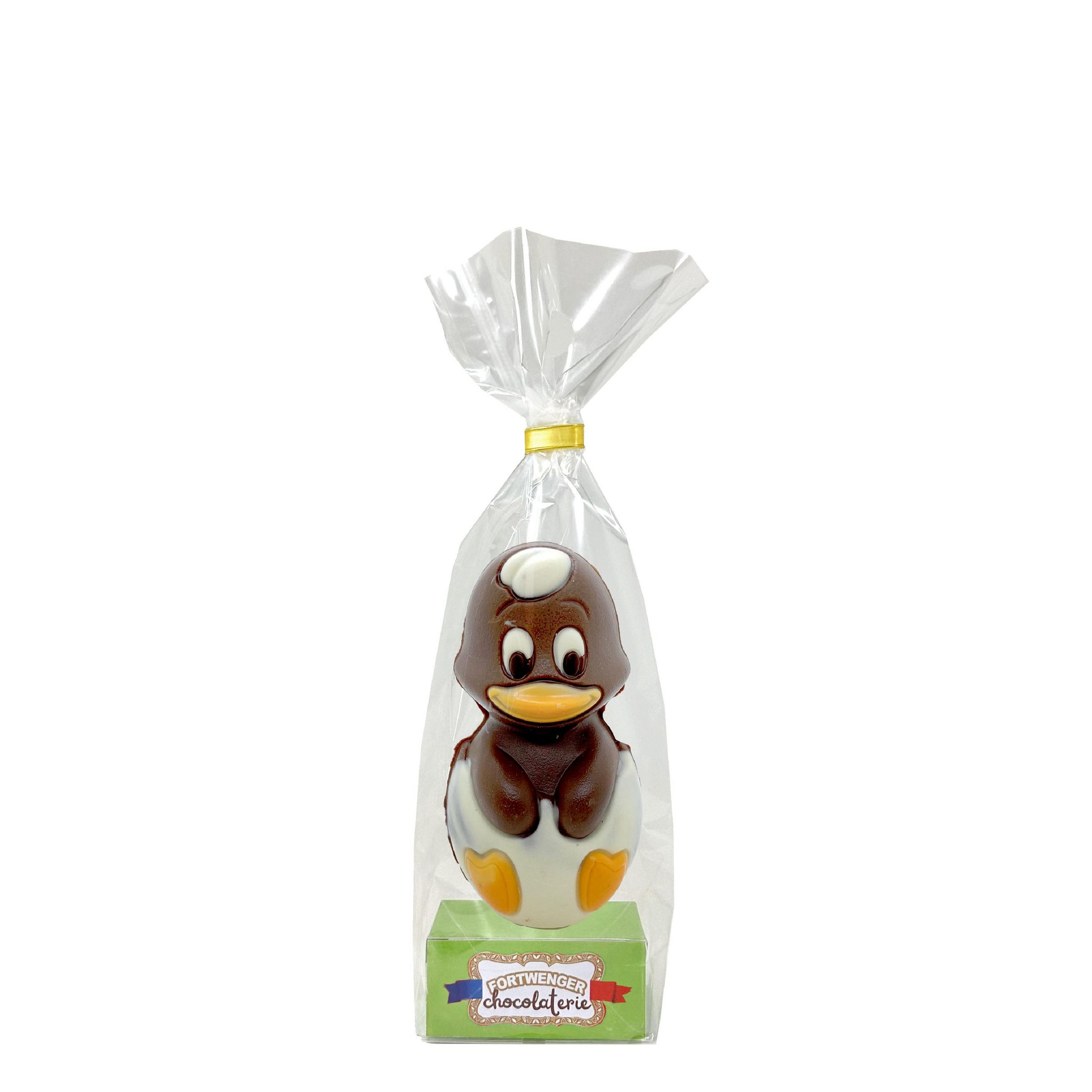 FORTWENGER Poussin en chocolat au lait décoré 150g