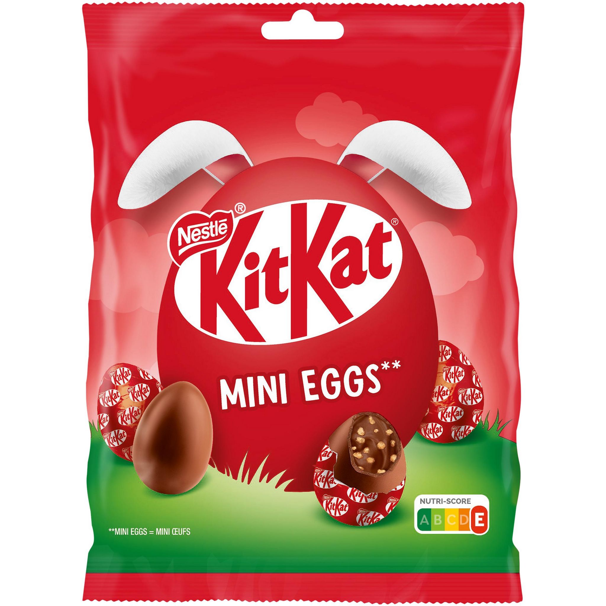 NESTLE KitKat mini oeufs enrobés de chocolat au lait 151g