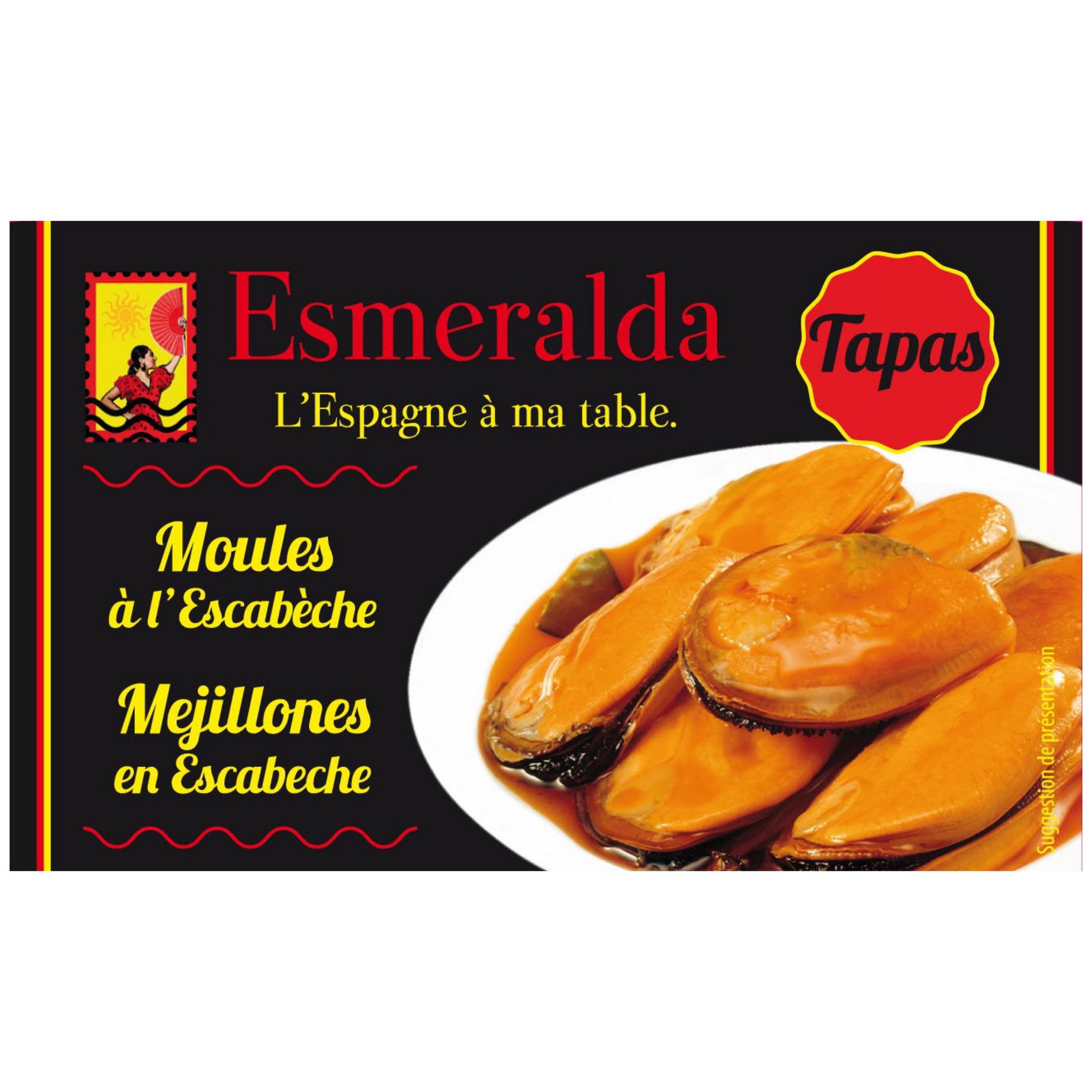 ESMERALDA<br/> Moules à l'escabèche 111g