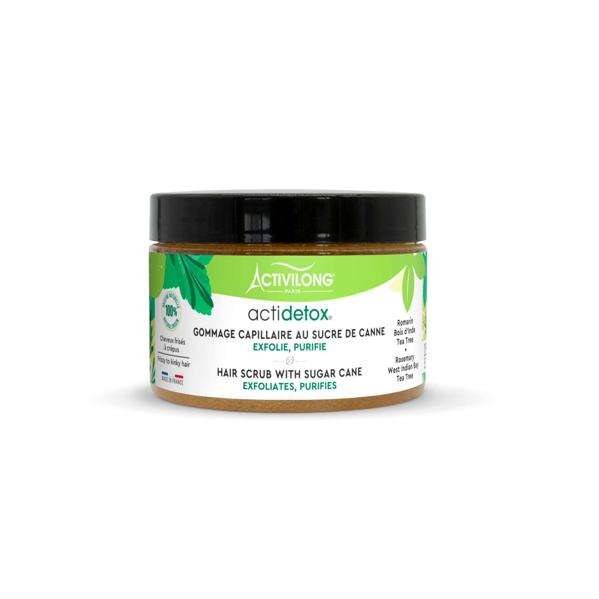 ACTIVILONG Actidetox Gommage capillaire au sucre de canne 150ml