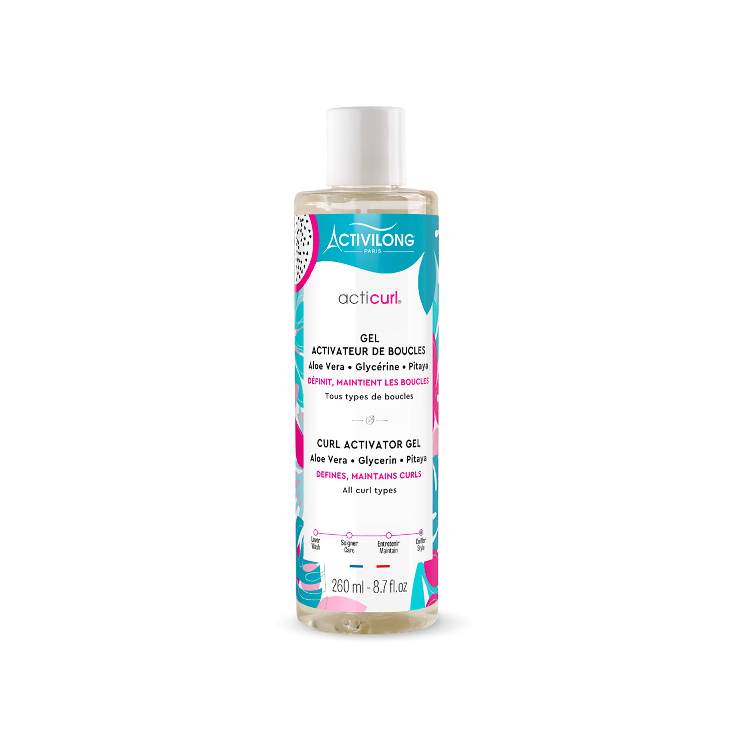 ACTIVILONG Gel activateur de boucles aloe vera glycérine pitaya 260ml