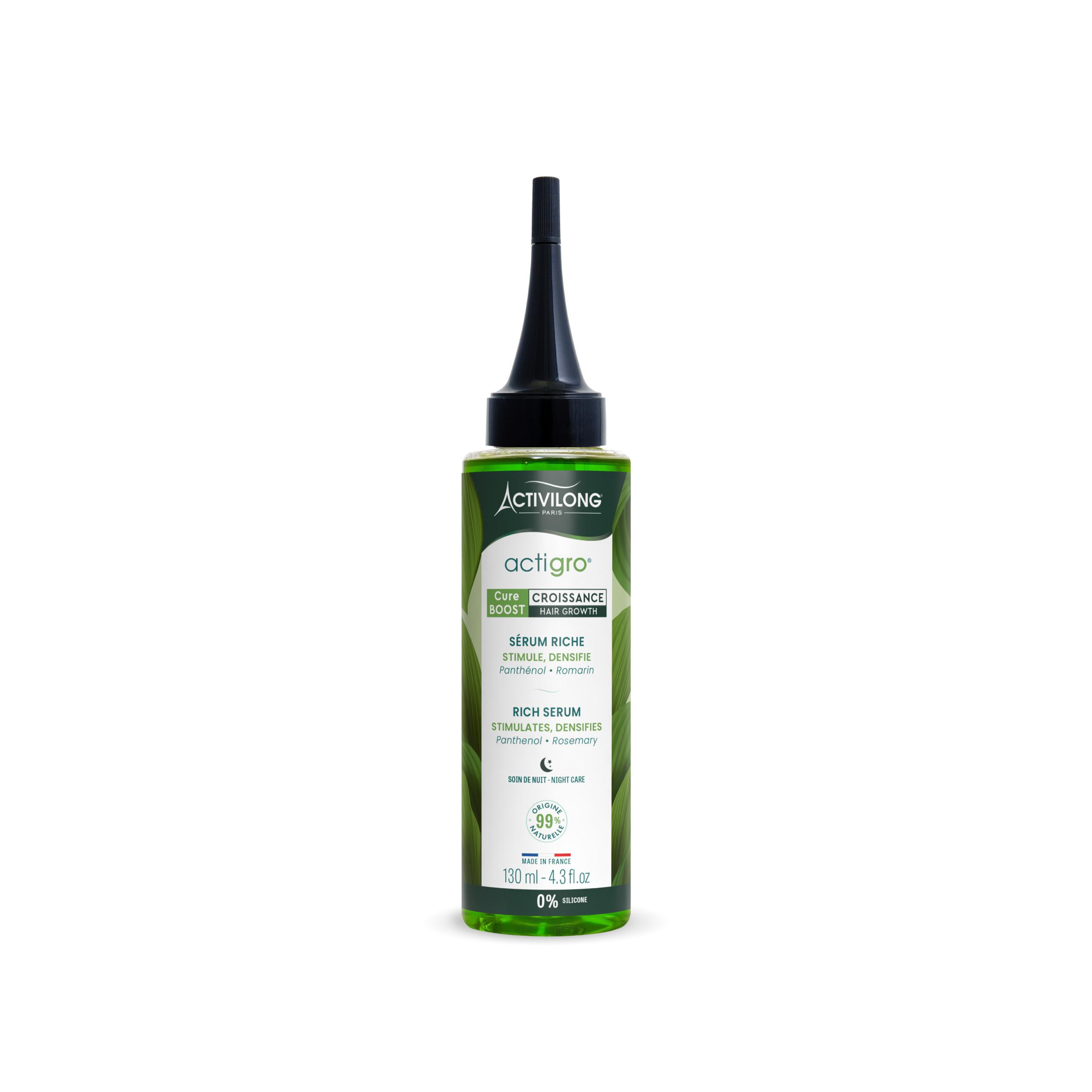 ACTIVILONG Actigro sérum riche panthénol camphre huile essentielle de romarin 130ml