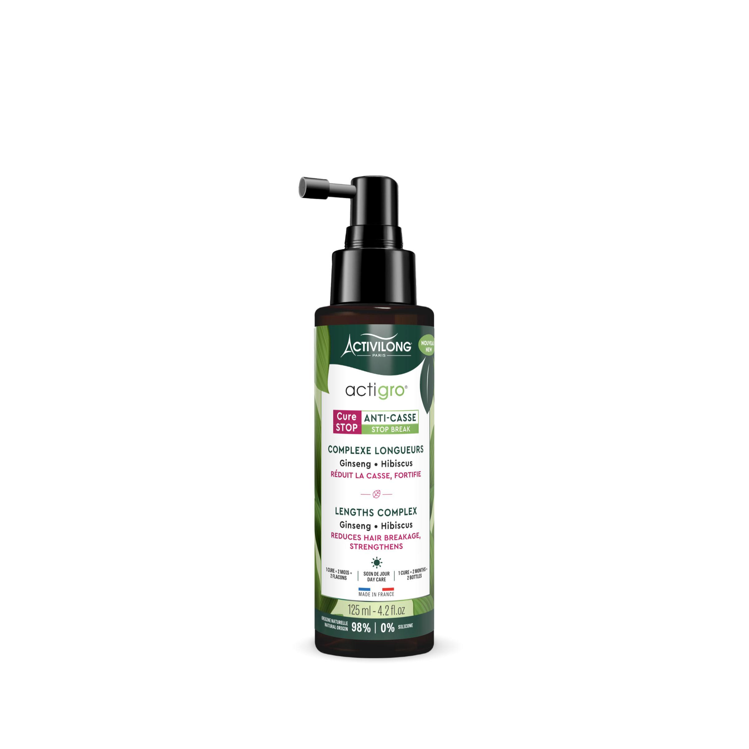 ACTIVILONG Actigro Complexe longueurs réduit la casse fortifie 125ml