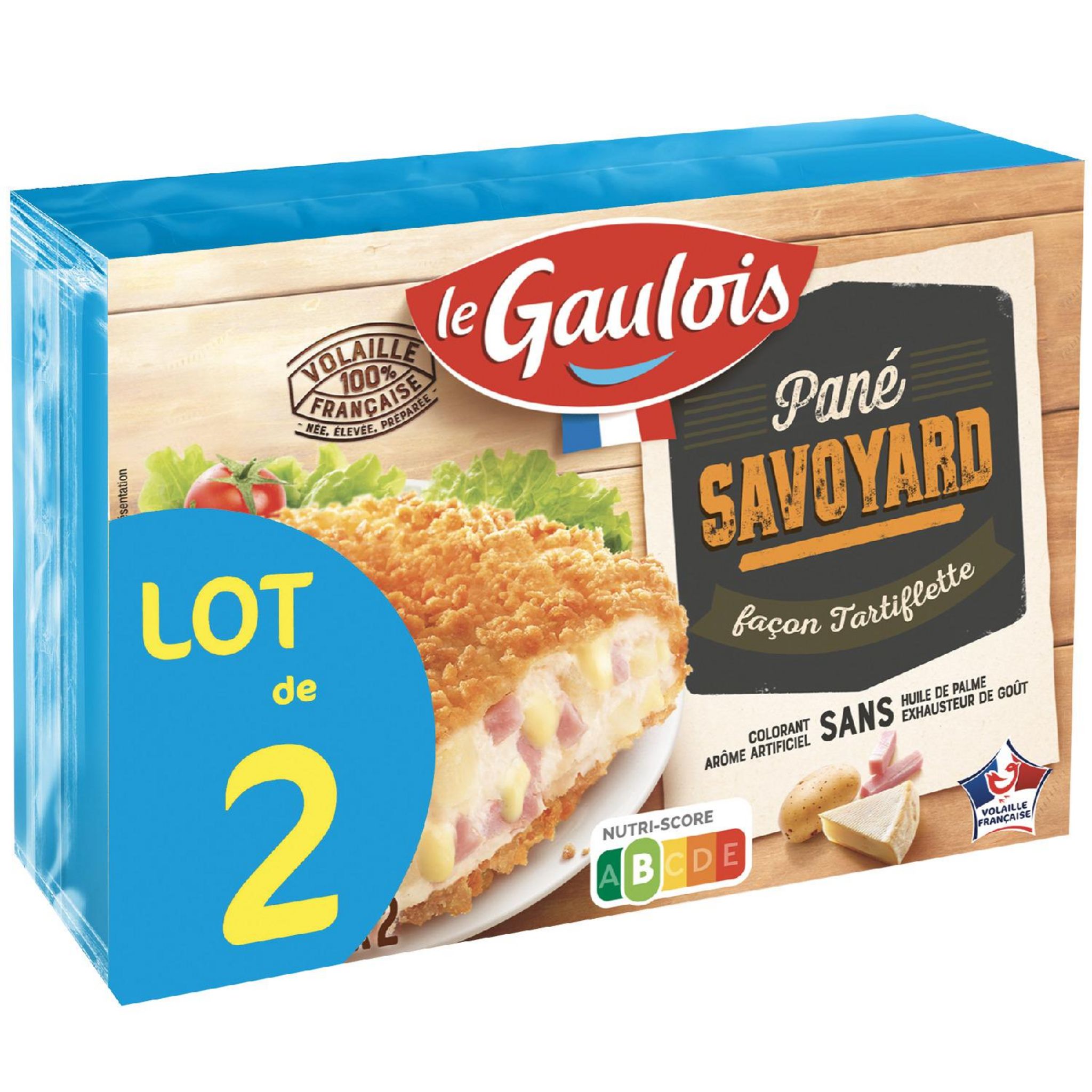 LE GAULOIS Panés Savoyard façon tartiflette 4 pièces 400g