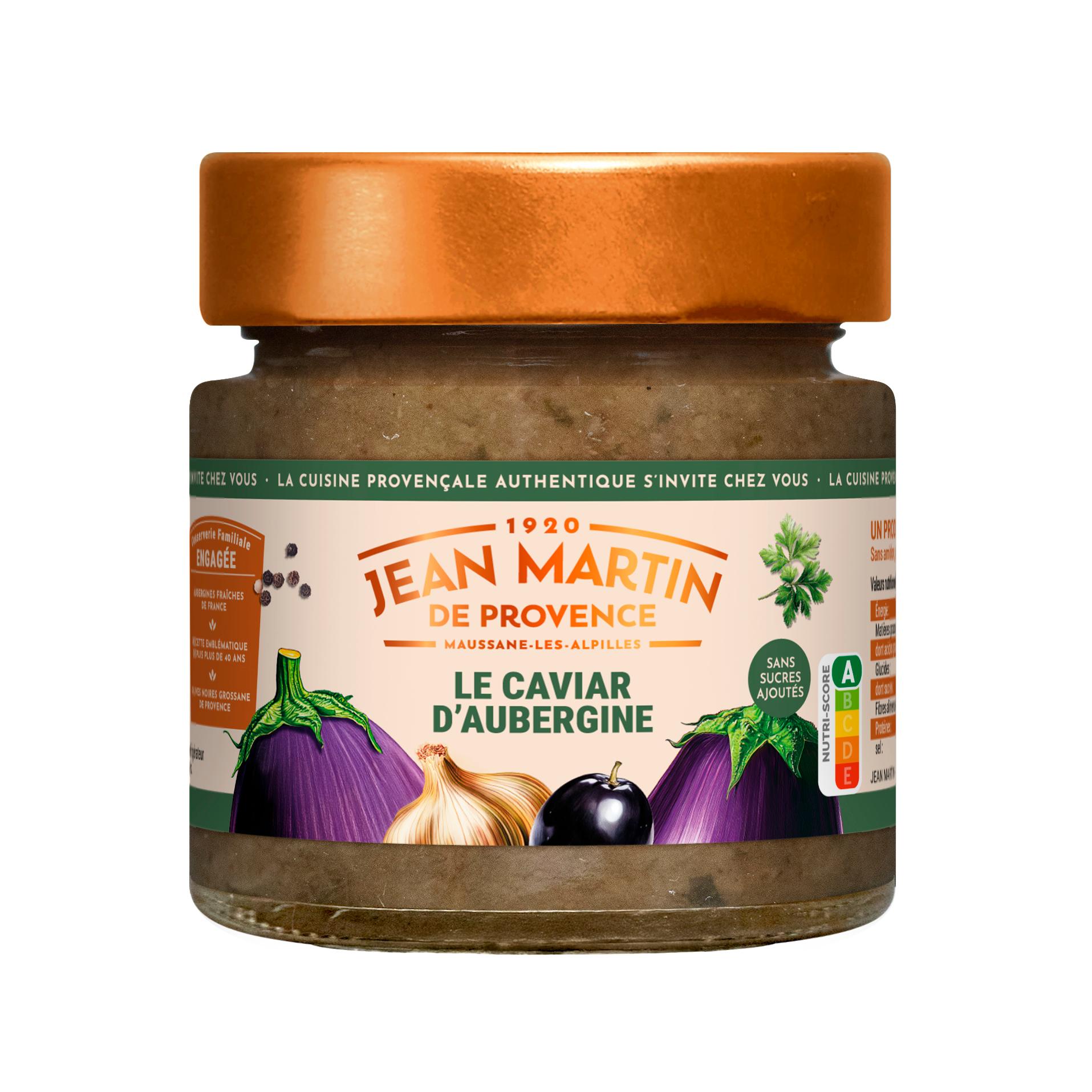 JEAN MARTIN Caviar d'aubergine 350g