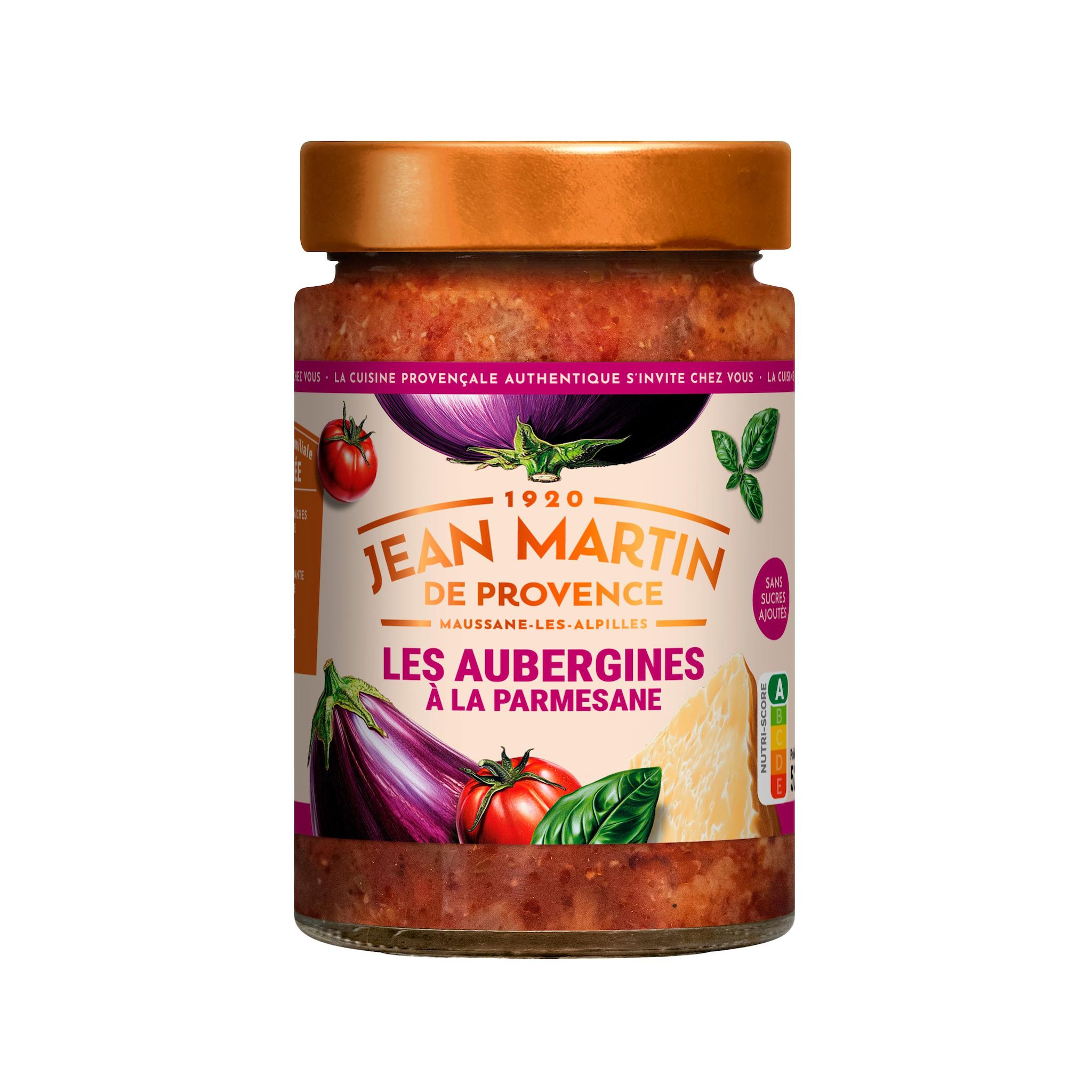 JEAN MARTIN Aubergine à la parmesane 520g