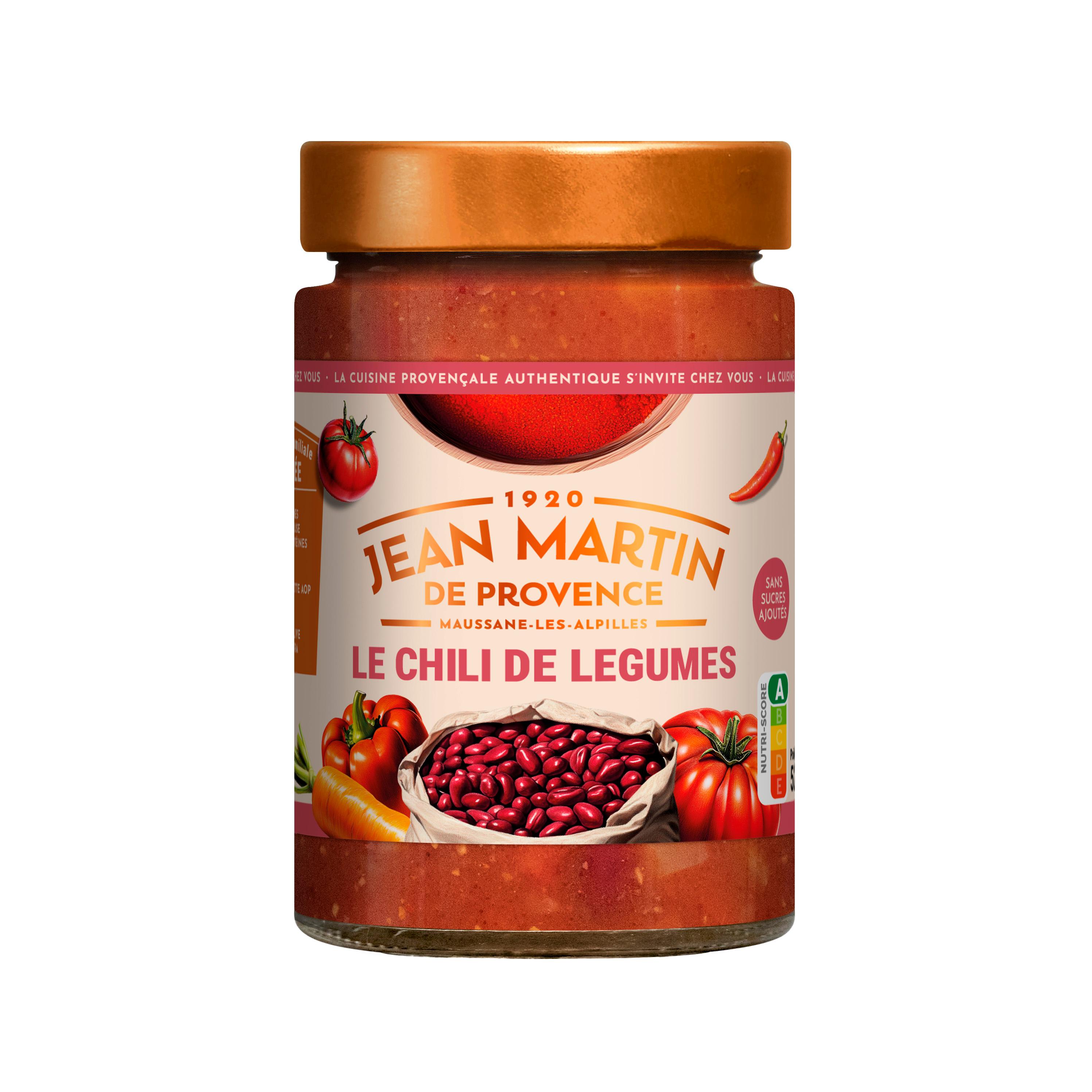 JEAN MARTIN Chili de légumes 520g