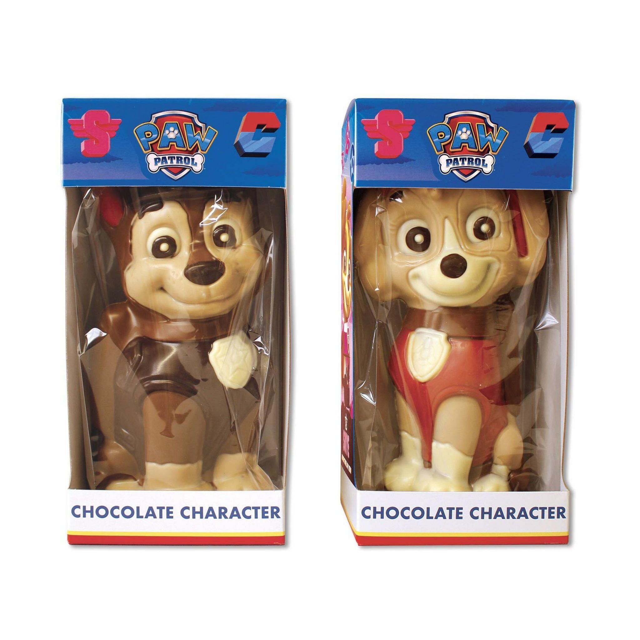 ROHAN Chiens pat patrouille sky et chase en chocolat 350g