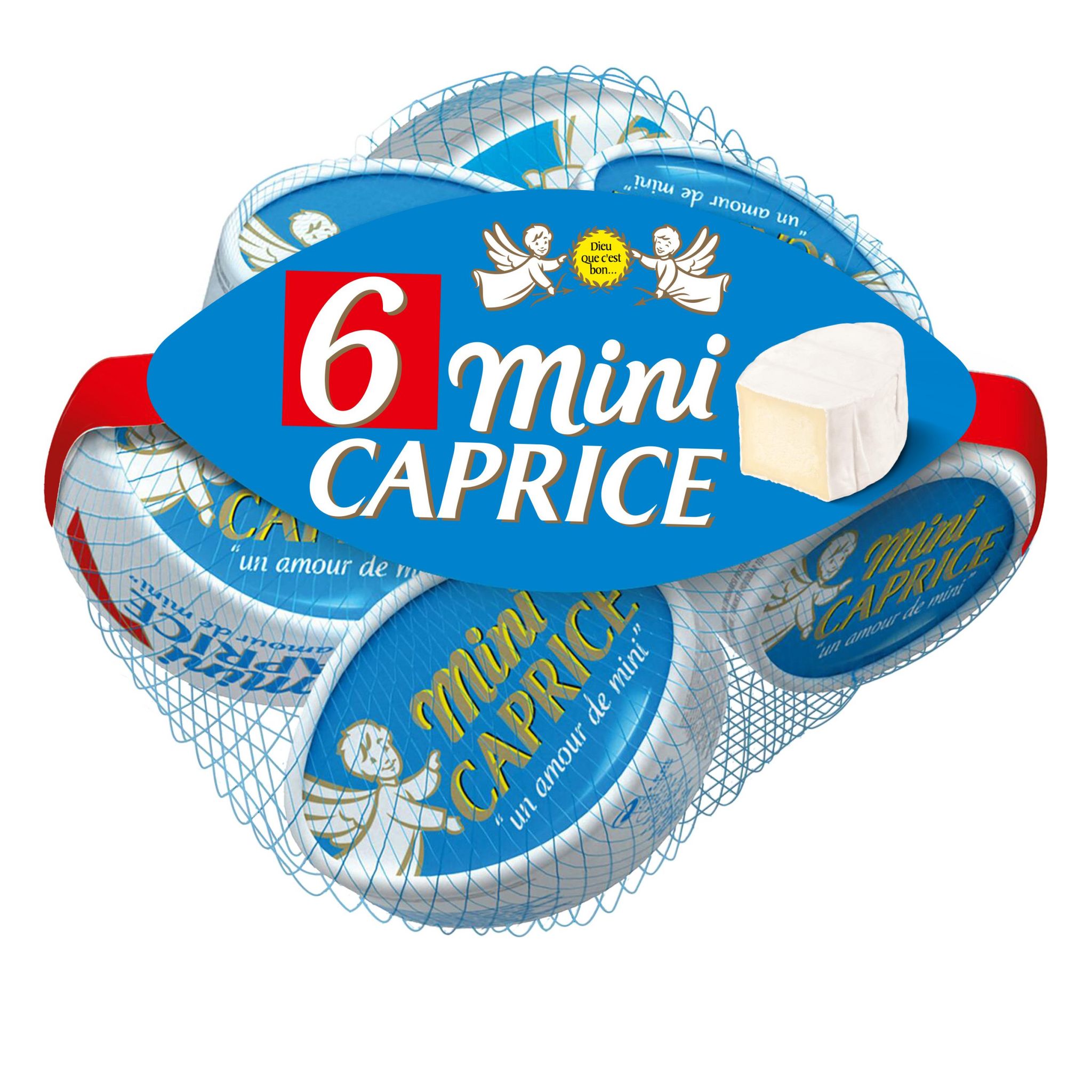 Voir la diapositive 2 : CAPRICE DES DIEUX Fromage à pâte molle mini 6 portions 300 g
