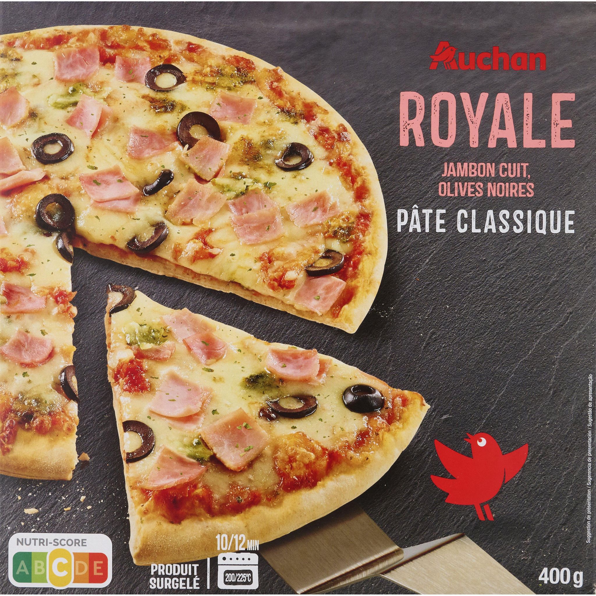 AUCHAN Pizza royale 400g