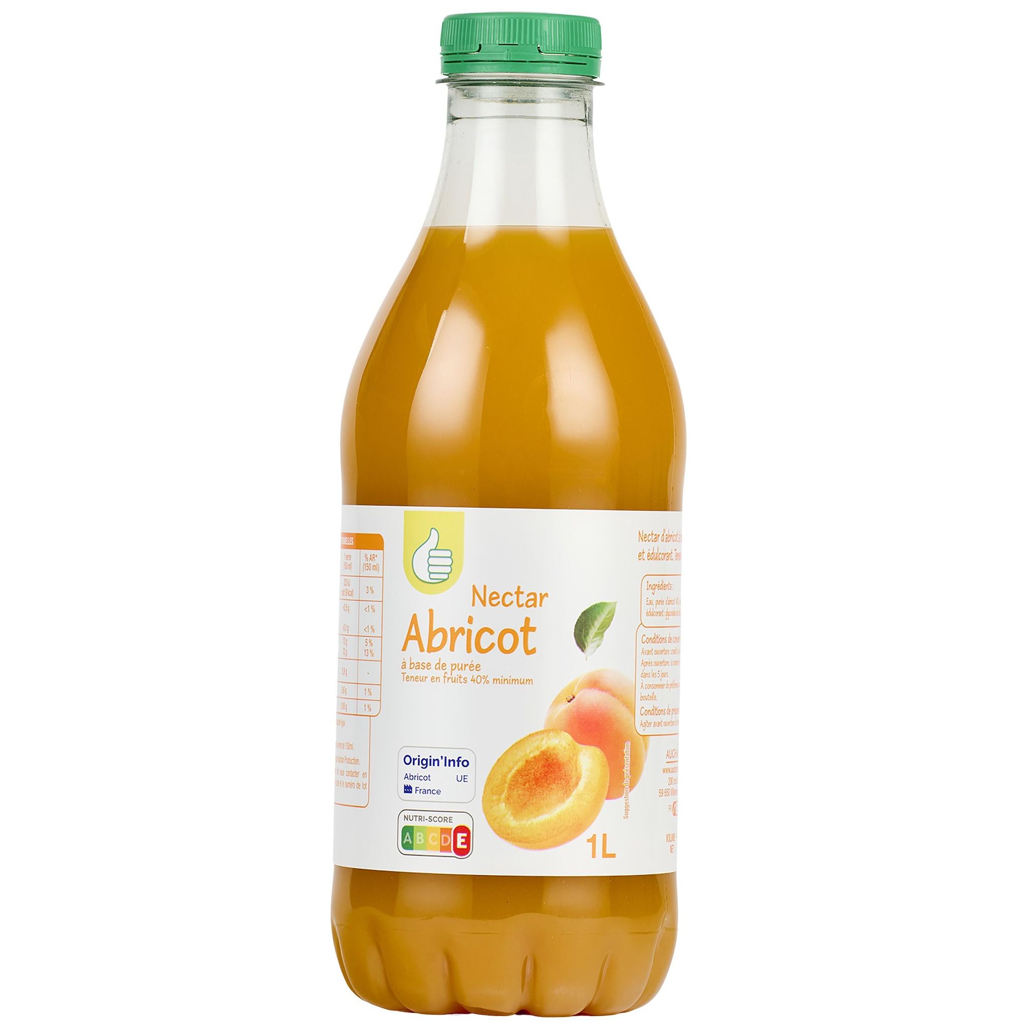 POUCE Nectar d'abricot 1l