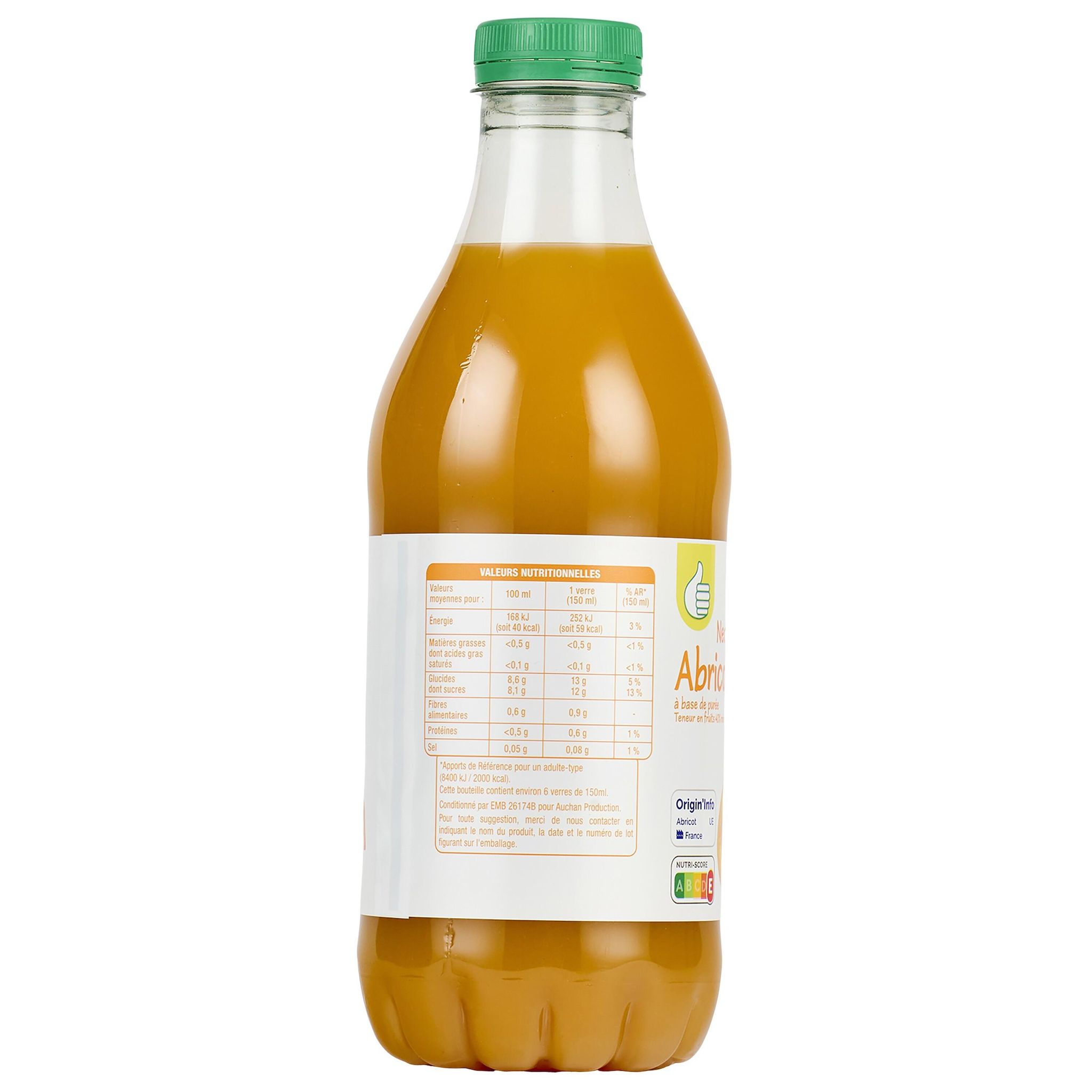 Voir la diapositive 3 : POUCE Nectar d'abricot 1l