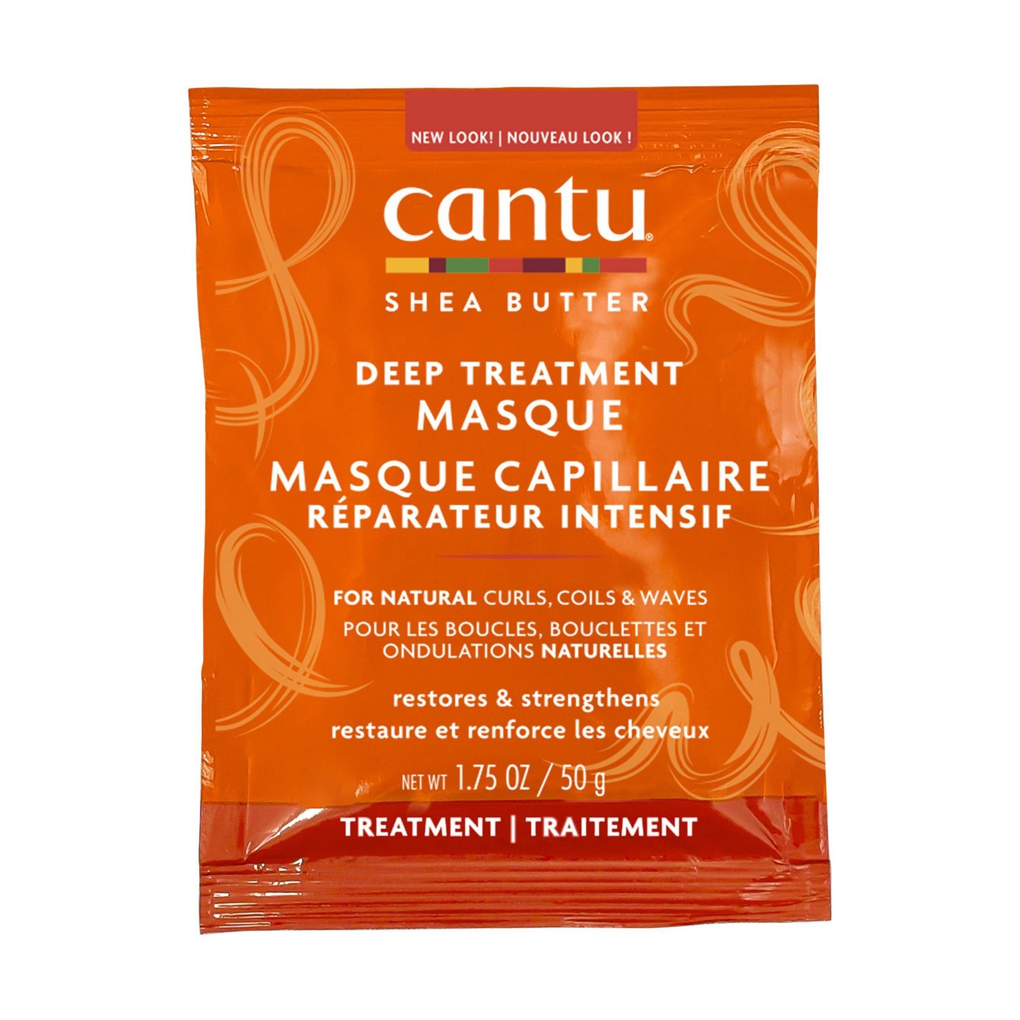 CANTU Masque capillaire réparateur intensif pour boucles et ondulations 50g