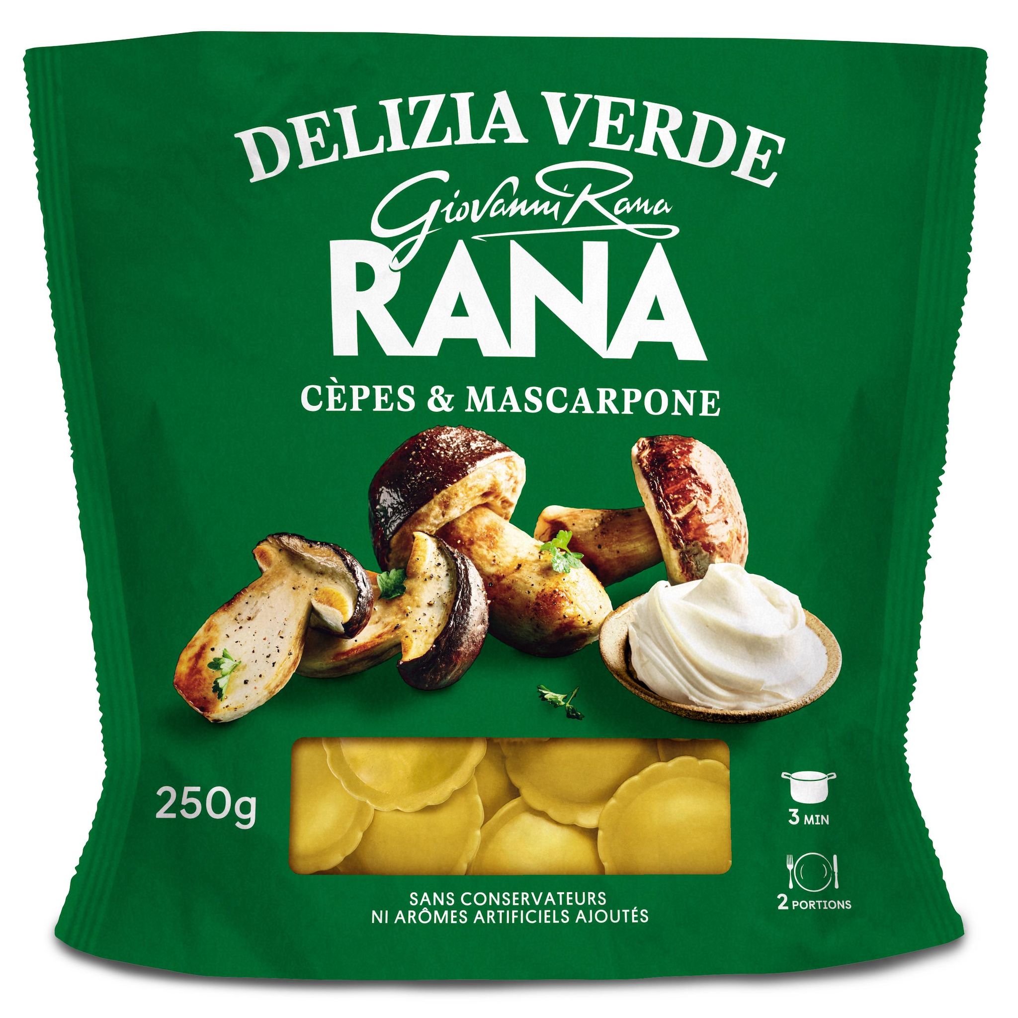 RANA Ravioli aux cèpes et mascarpone 2 parts 250g