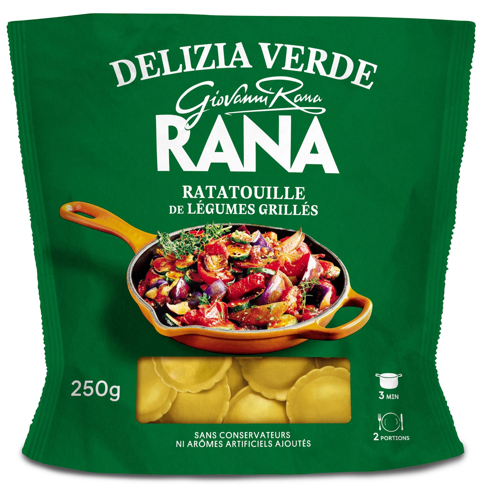 RANA Ravioli à la ratatouille de légumes grillés 2 parts 250g