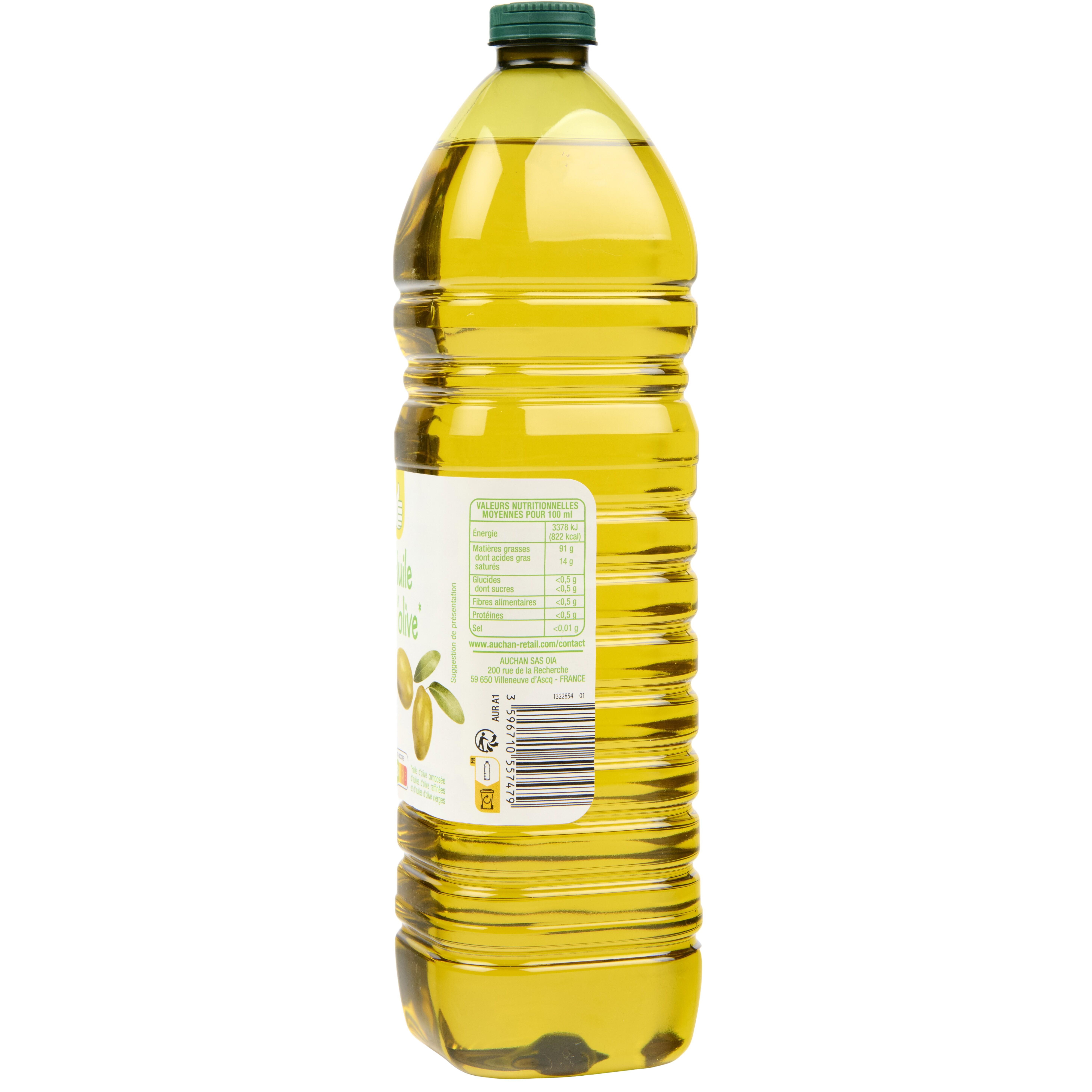Voir la diapositive 2 : POUCE Huile d'olive 1l
