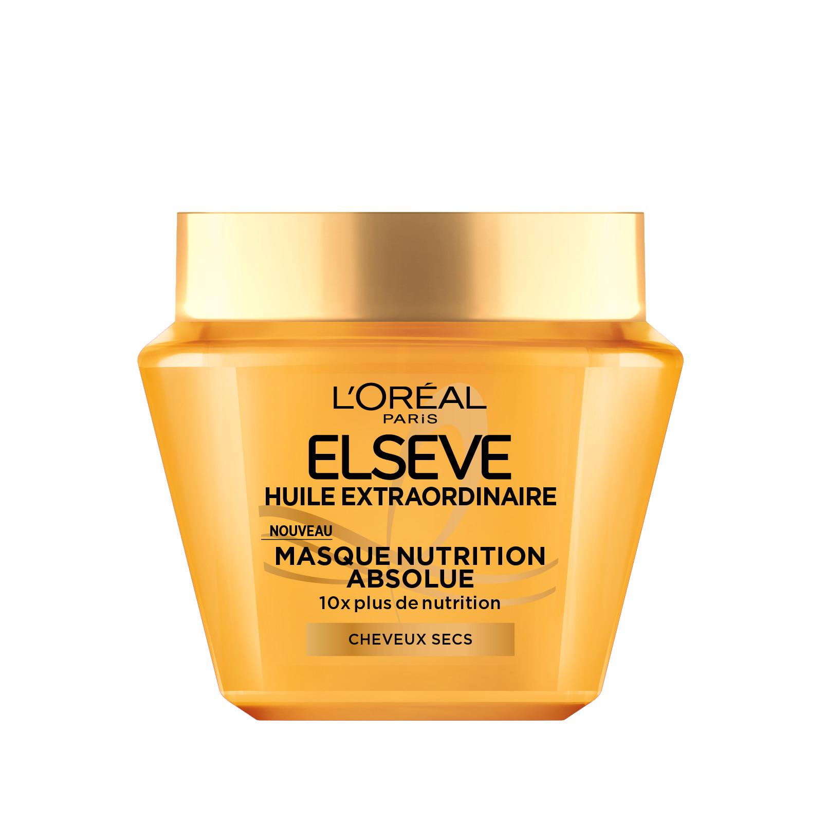 ELSEVE Huile extraordinaire Masque nutrition absolue cheveux secs 290ml