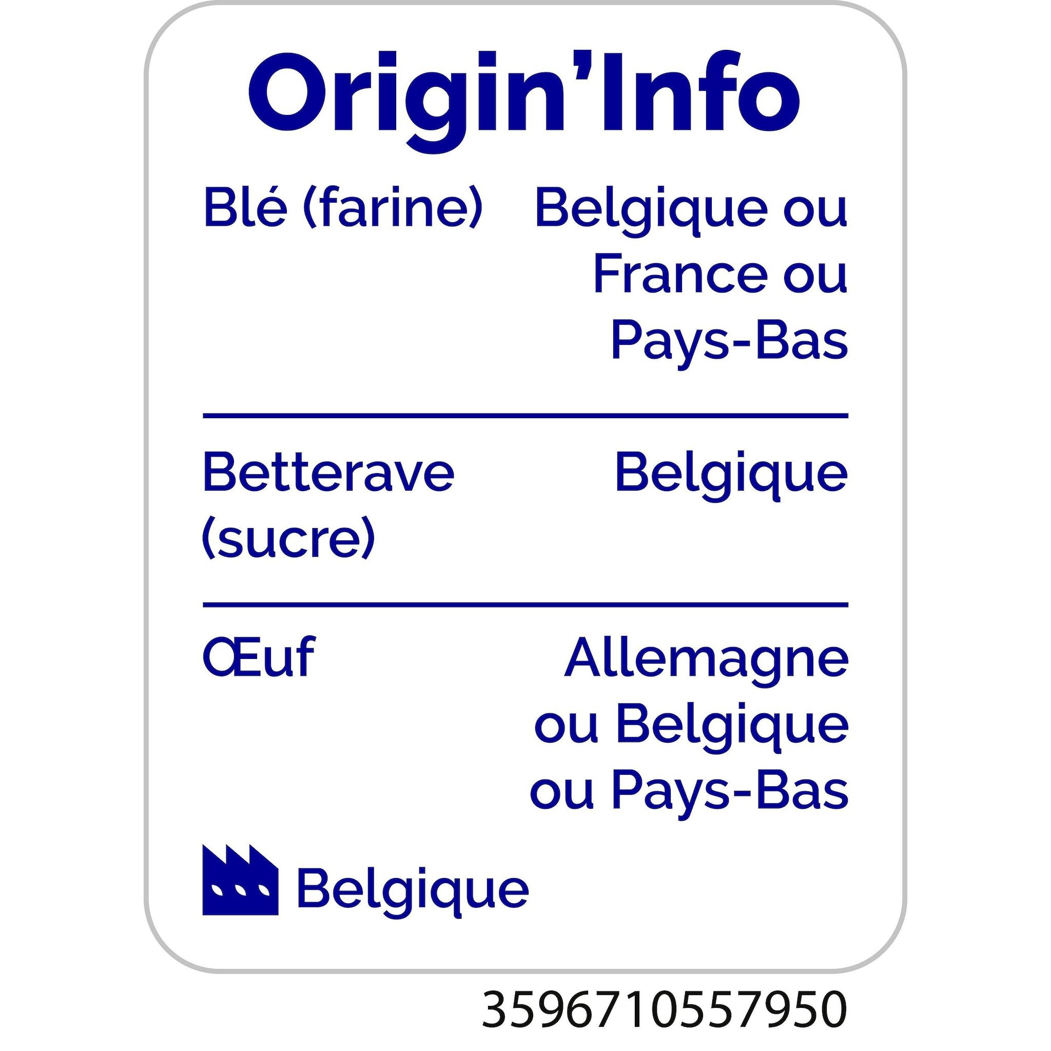 Voir la diapositive 4 : AUCHAN Mini gaufres liégeoises nature 8 gaufres 280g