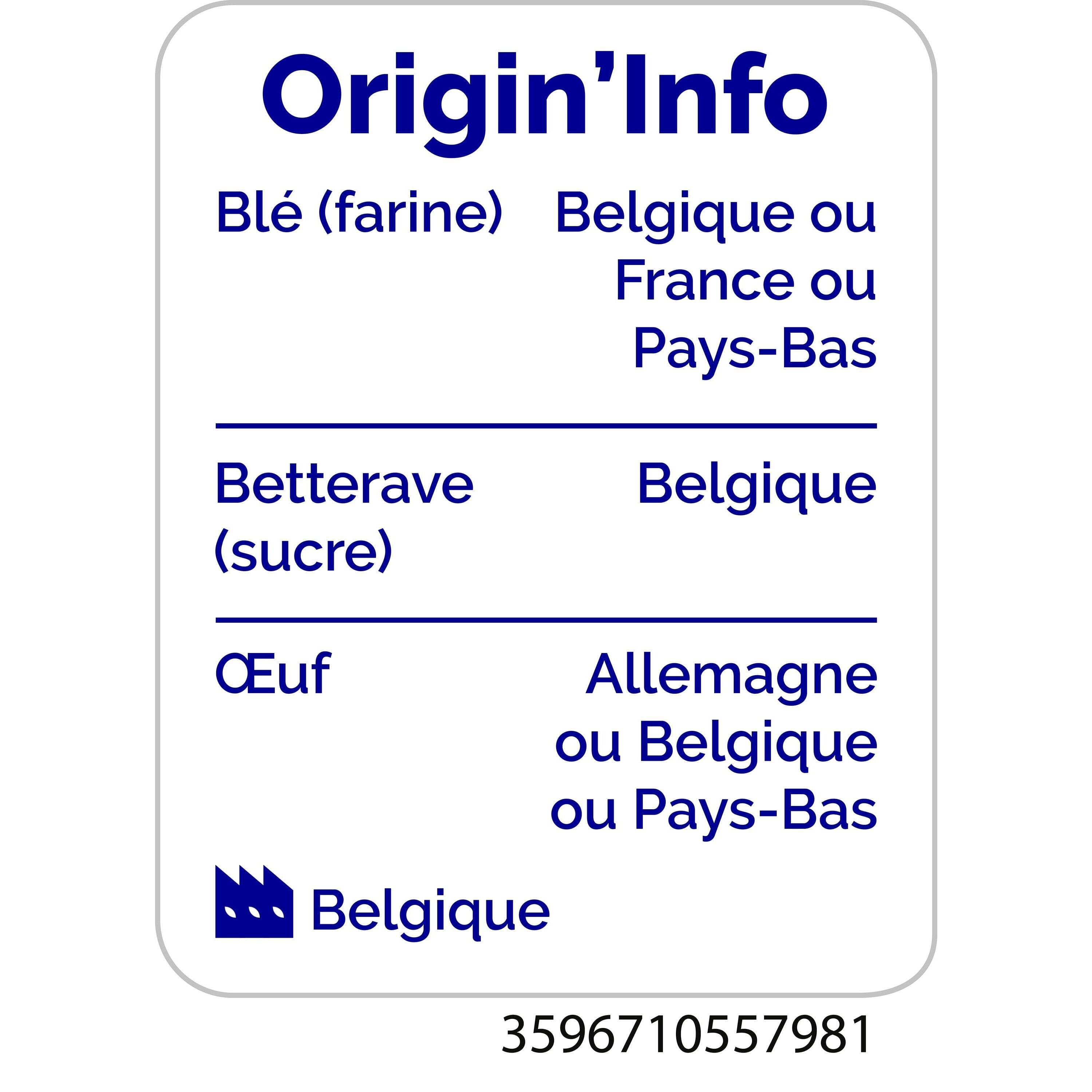 Voir la diapositive 4 : AUCHAN Mini gaufres poudrées au sucre glace 4 x 2 gaufres 208g