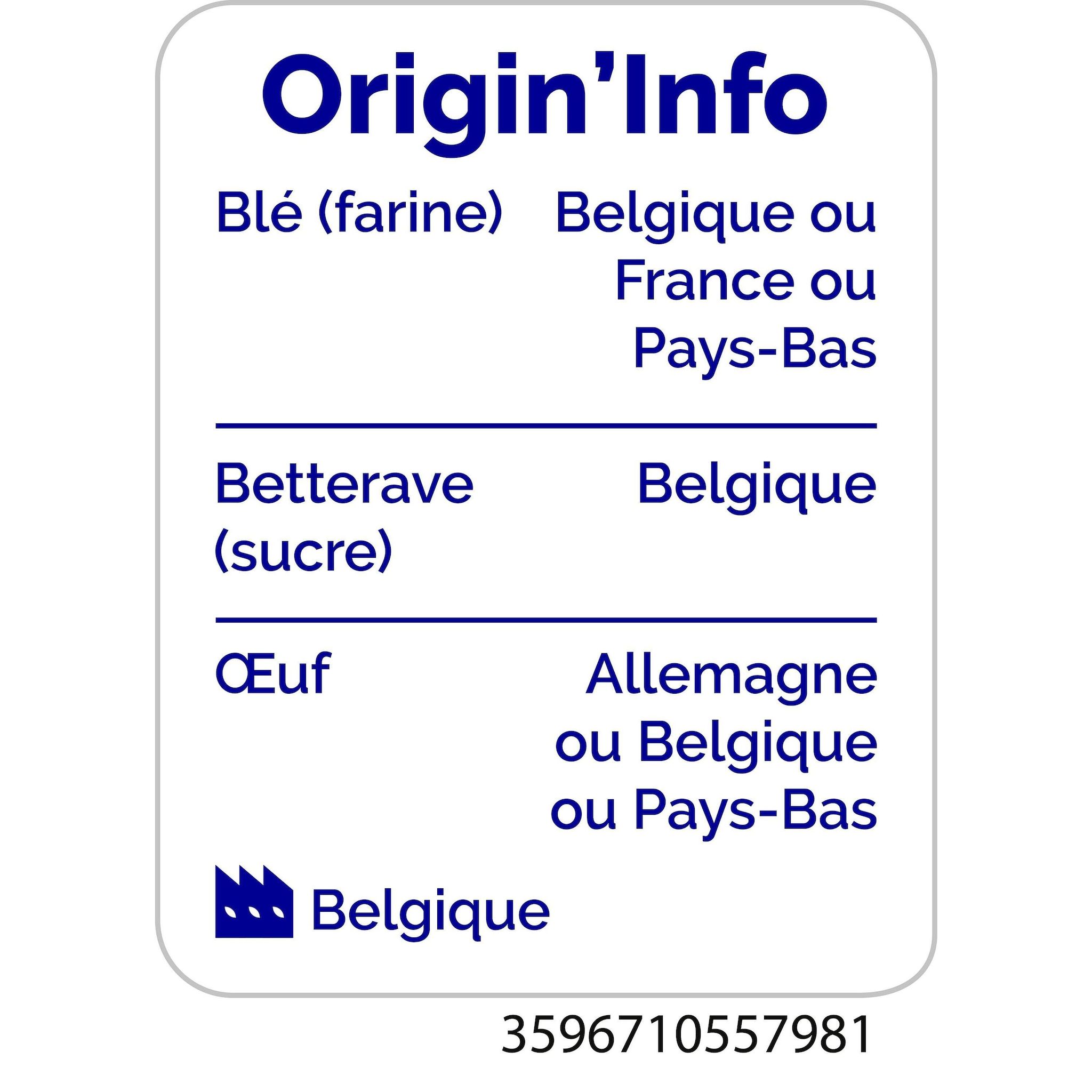 Voir la diapositive 4 : AUCHAN Mini gaufres poudrées au sucre glace 4 x 2 gaufres 208g