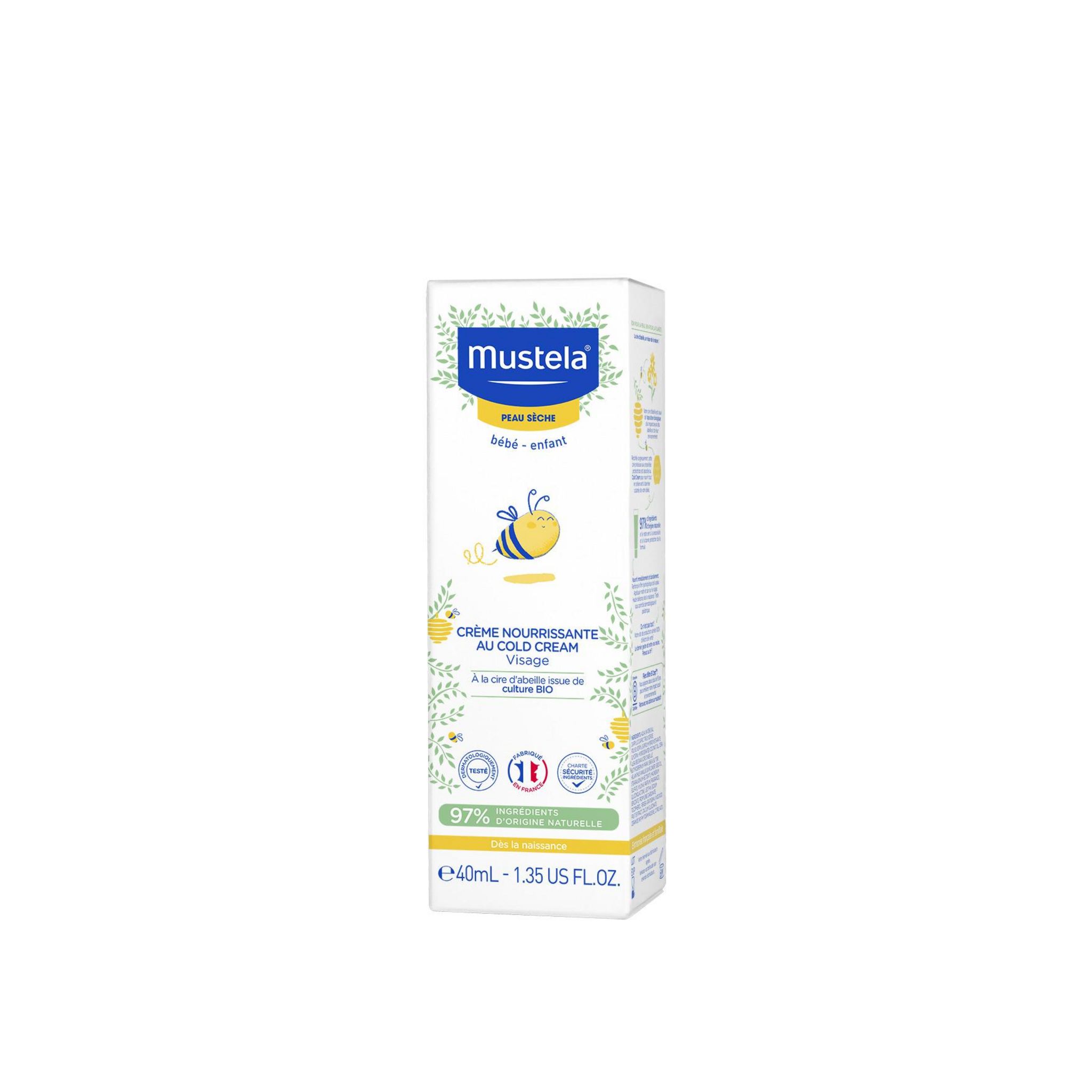MUSTELA Crème nourrissante au cold cream 40ml