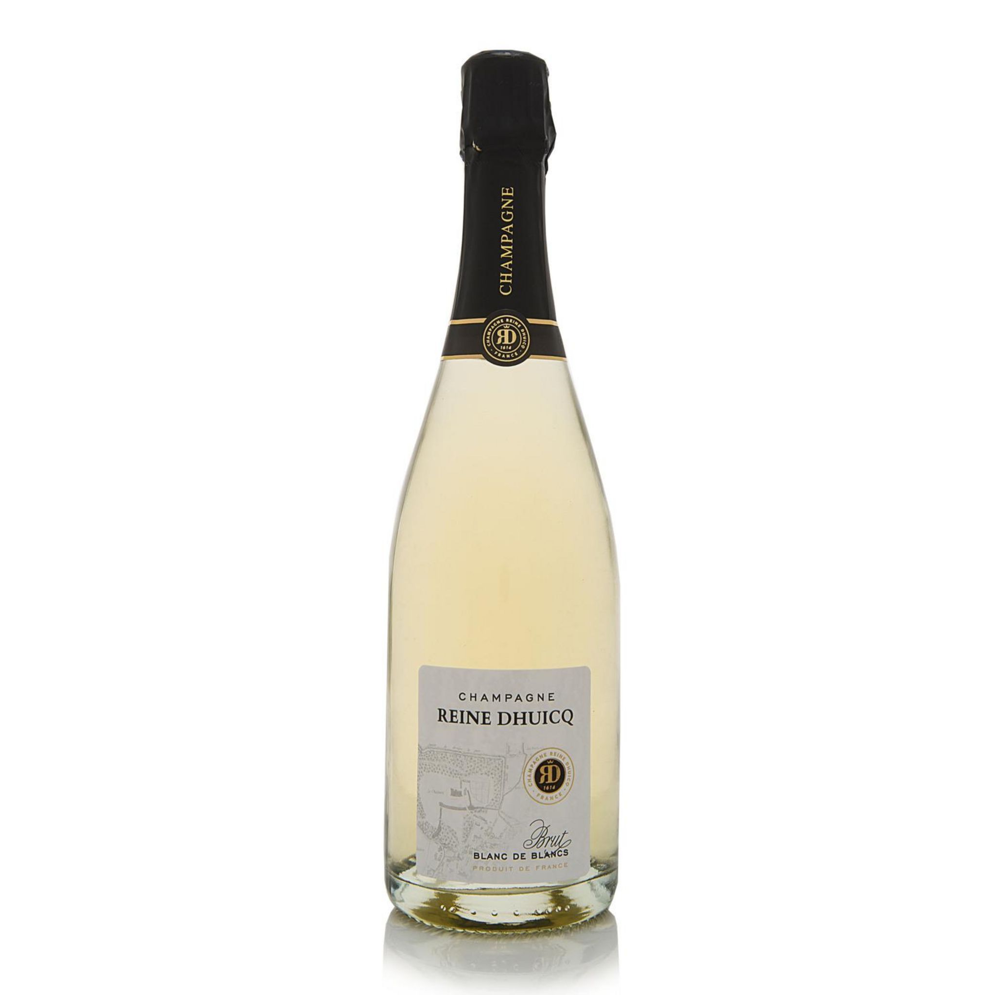REINE DHUICQ Champagne brut Blanc de Blancs 75cl