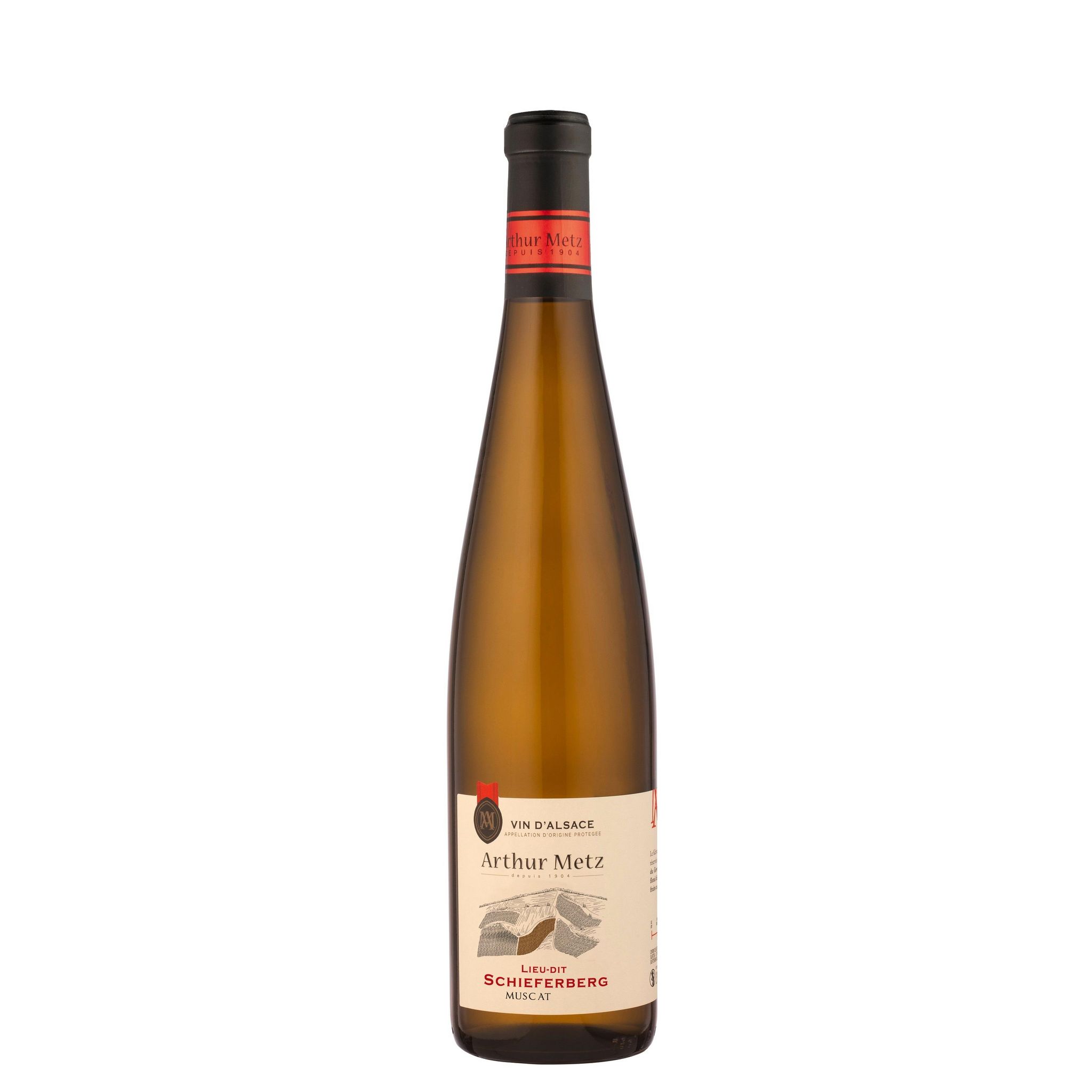 AOP Alsace Muscat Arthur Metz blanc 75cl