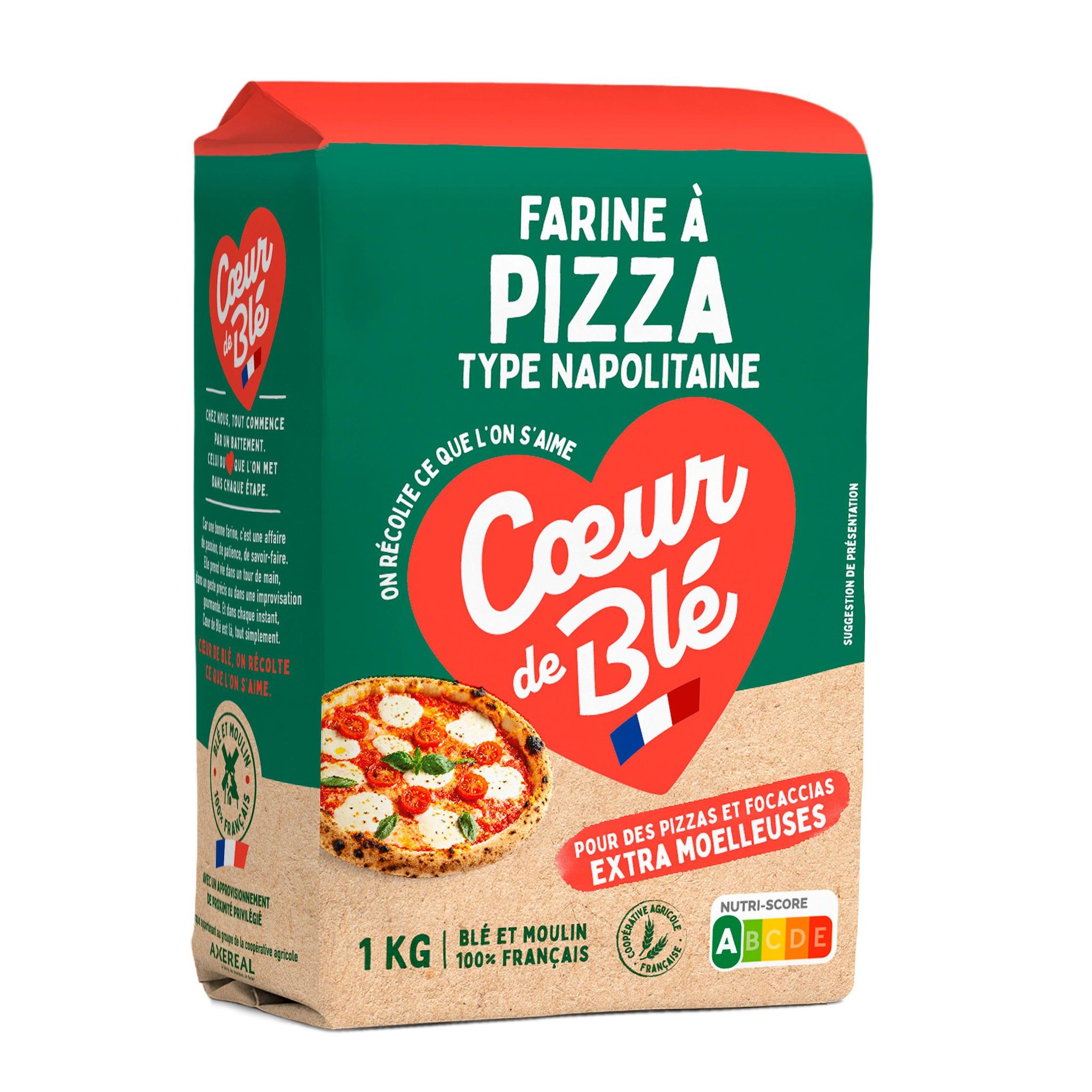COEUR DE BLE Farine à pizza de type napolitaine 1kg