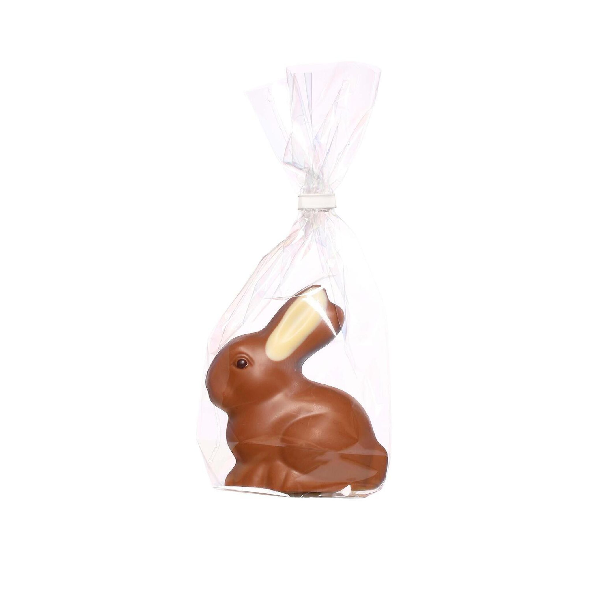 Lapin klett décoré en chocolat au lait en sachet 75g