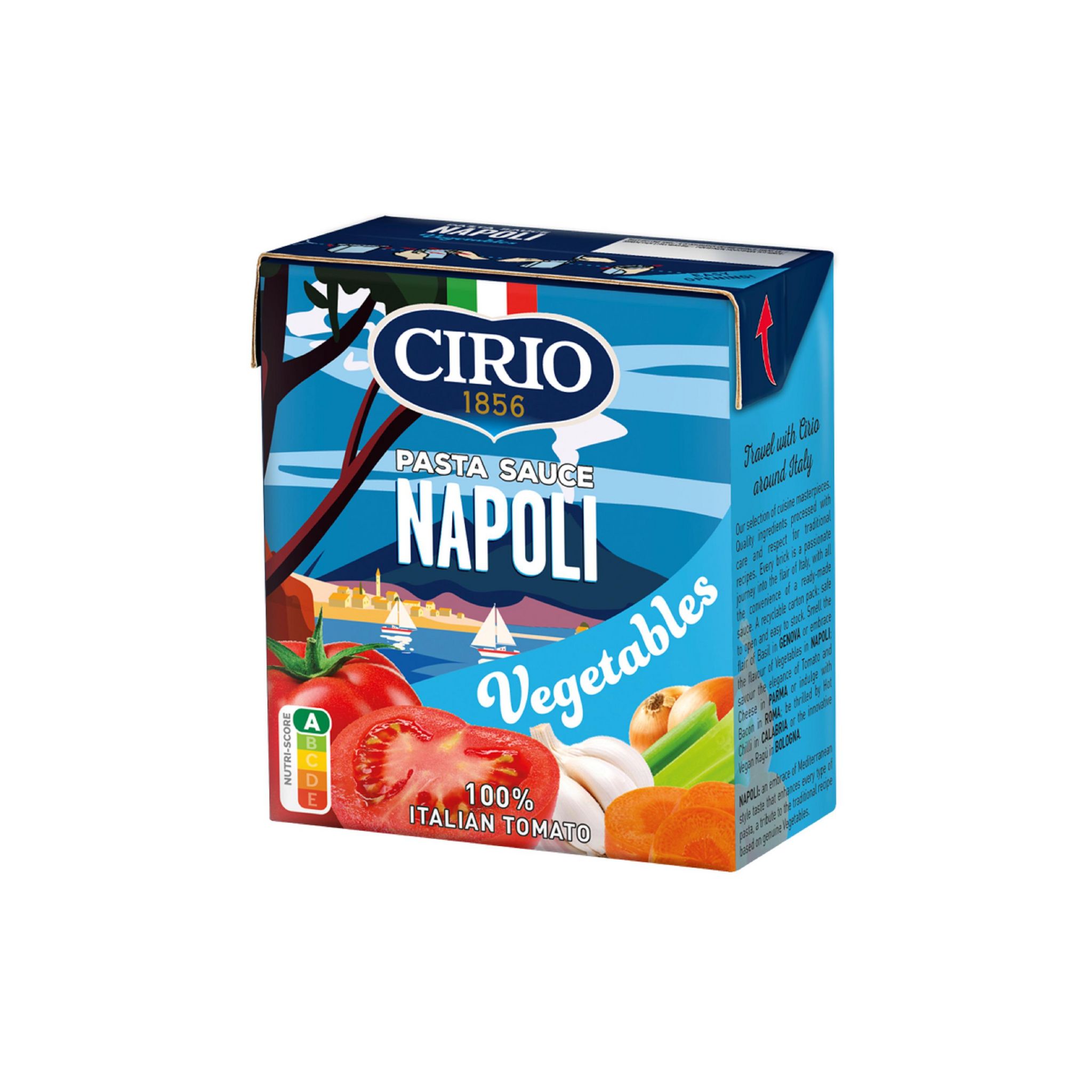 CIRIO Sauce napolitaine aux petits légumes prêt à l'emploi 340g