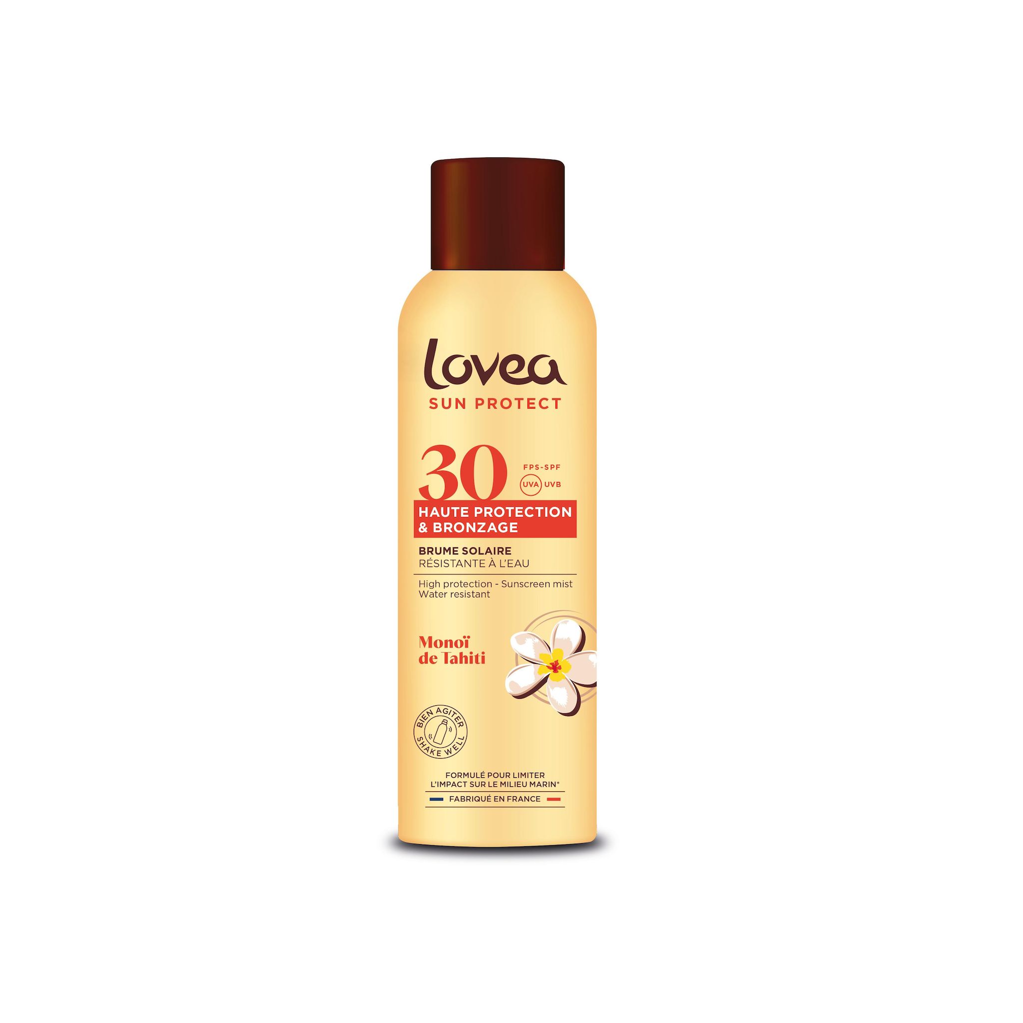 LOVEA Sun Protect Brume solaire FPS30 monoï de Tahiti 150ml