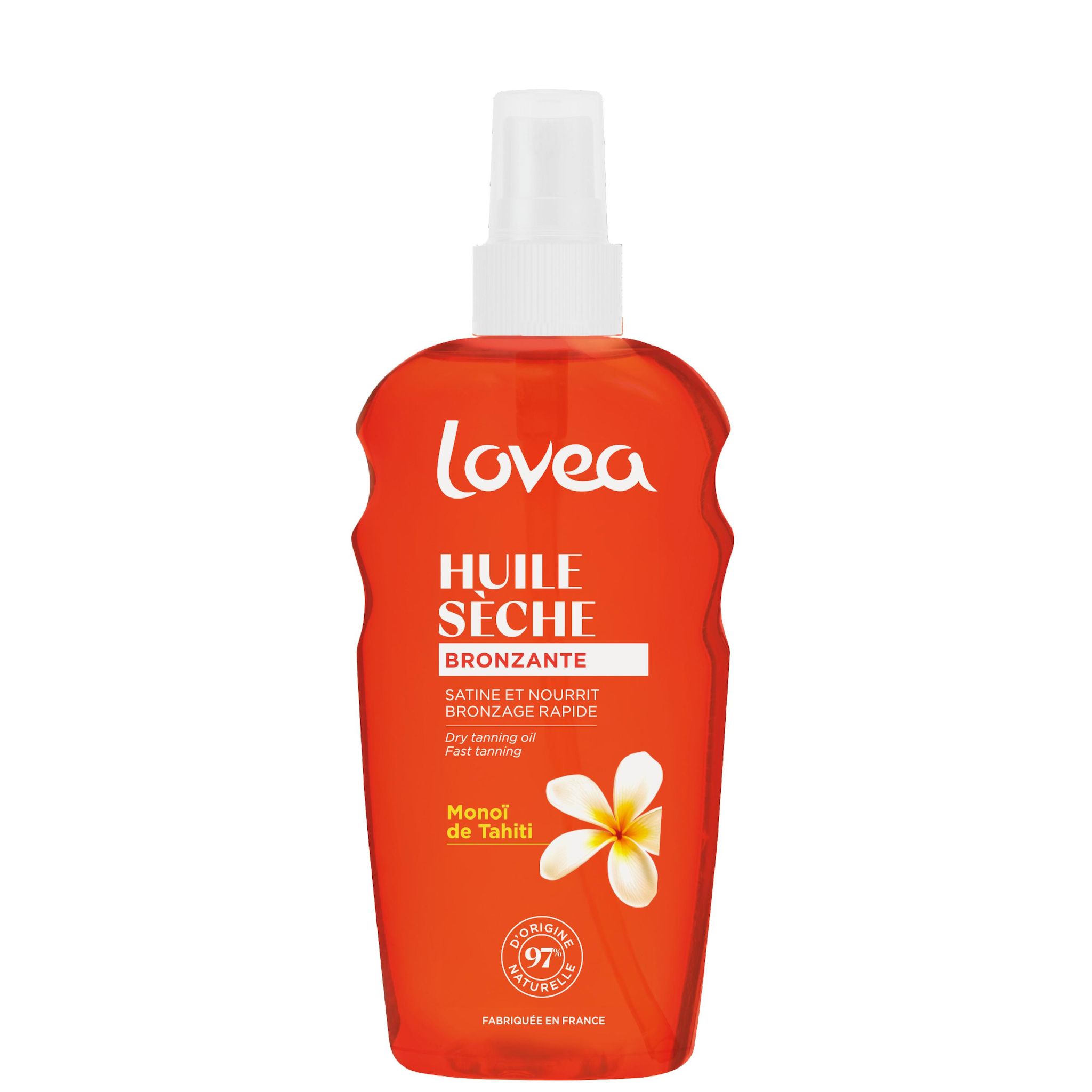 LOVEA Huile sèche bronzante monoï de Tahiti 150ml