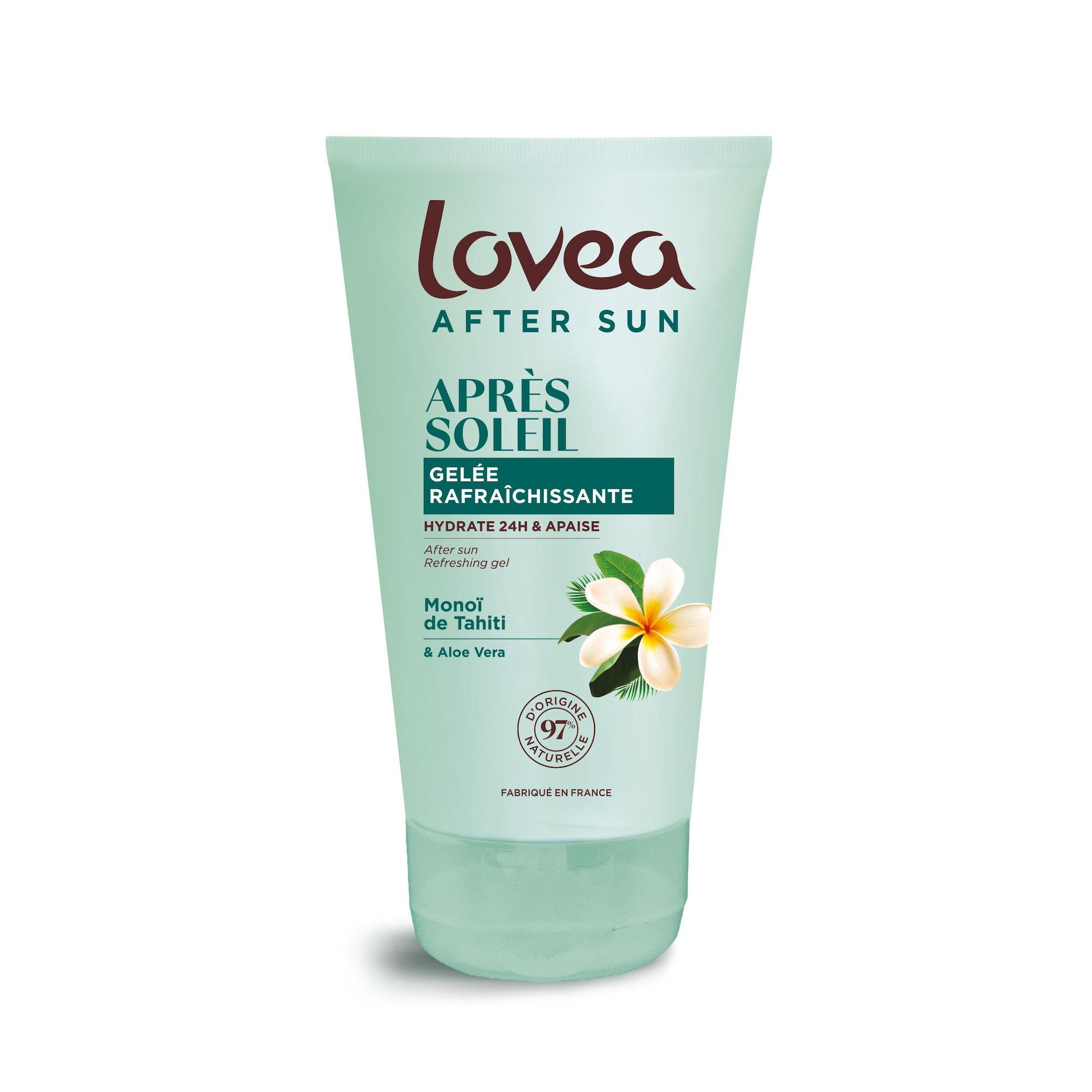 LOVEA After Sun Après soleil gelée rafraichissante monoï de Tahiti et aloé véra 150ml