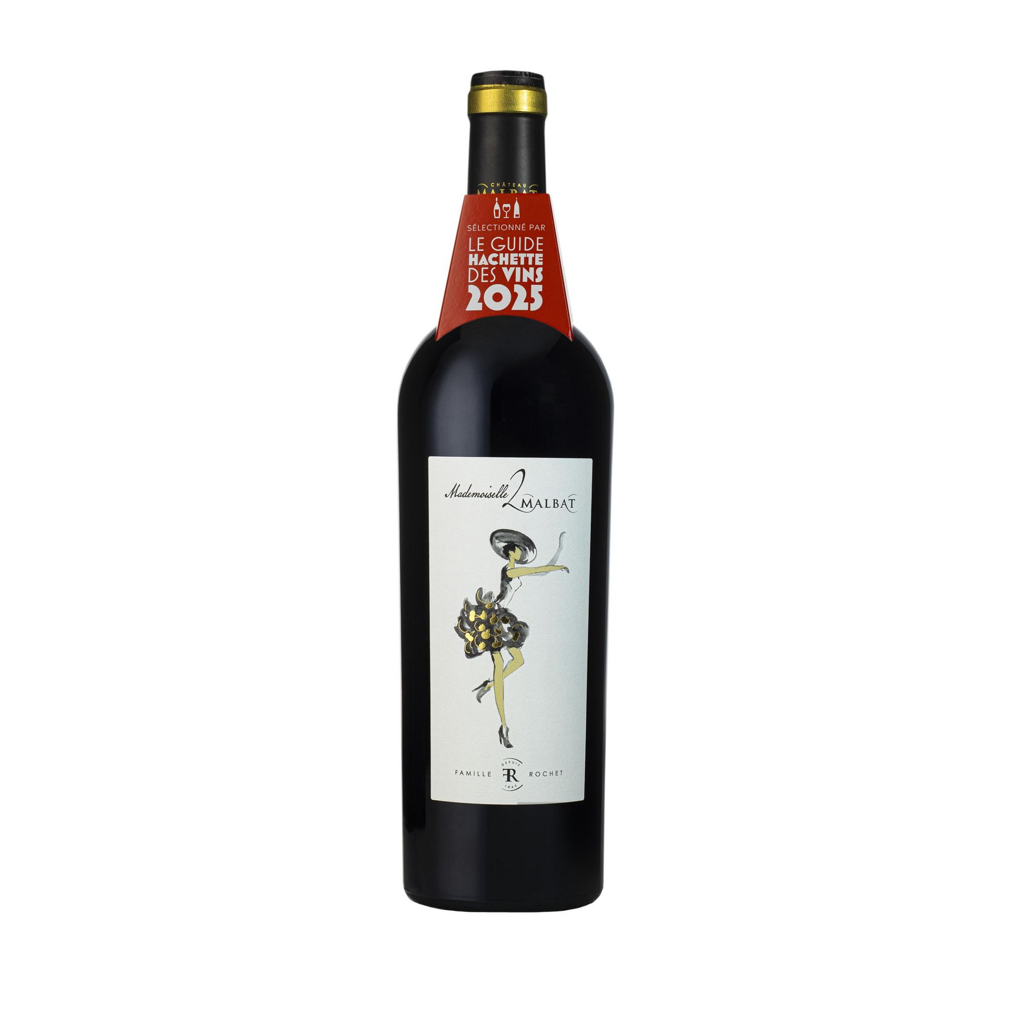 Bordeaux Mademoiselle 2 Malbat rouge 75cl