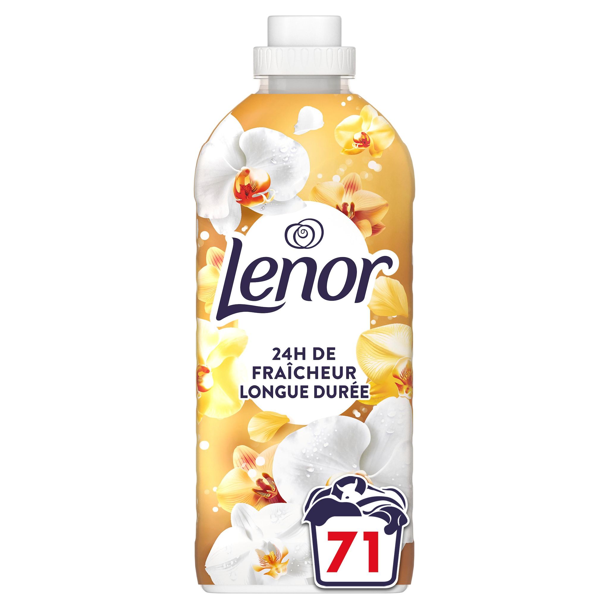LENOR Adoucissant liquide ambre et Orchidee 1,491l