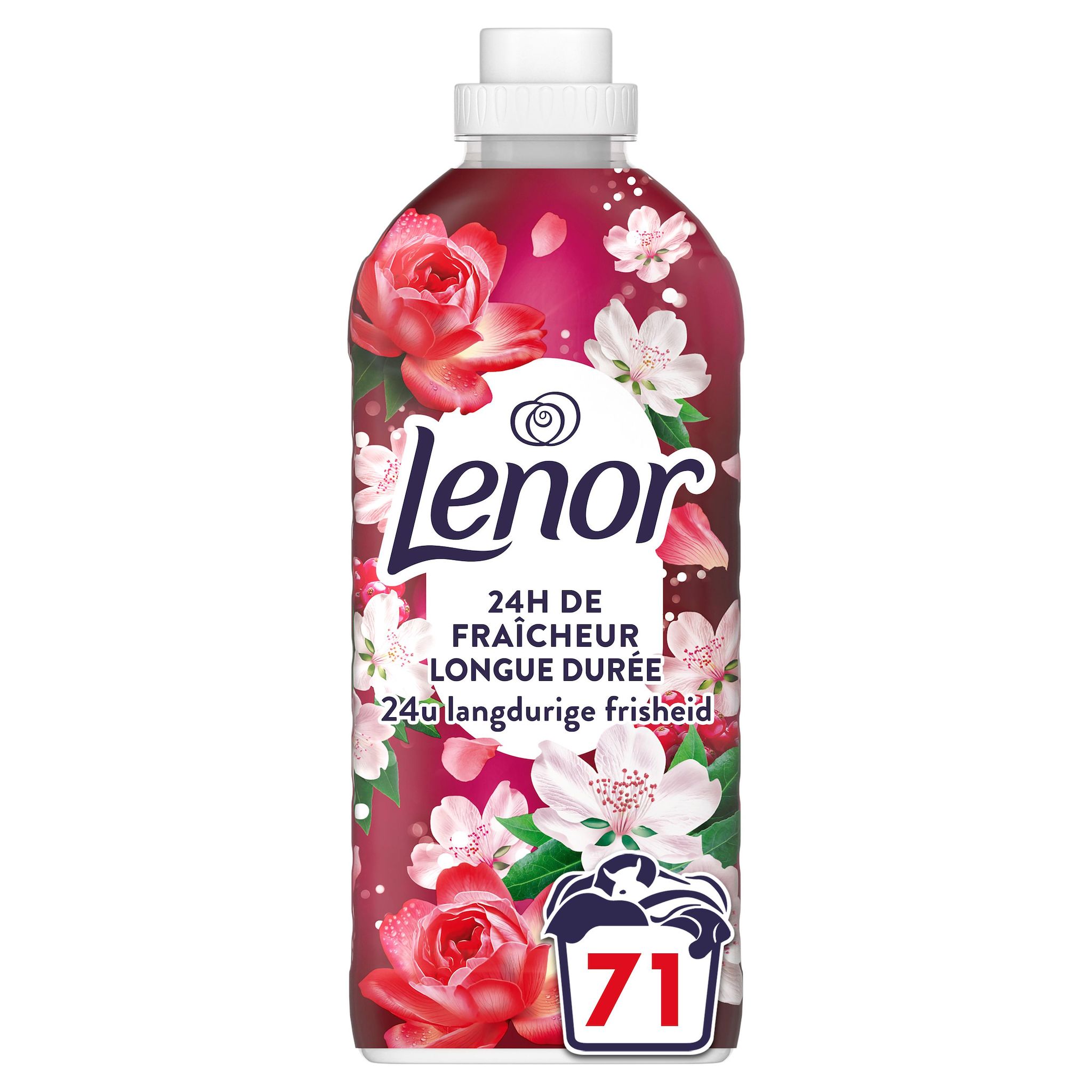 LENOR Adoucissant liquide jasmin et rose de mai 1.491l