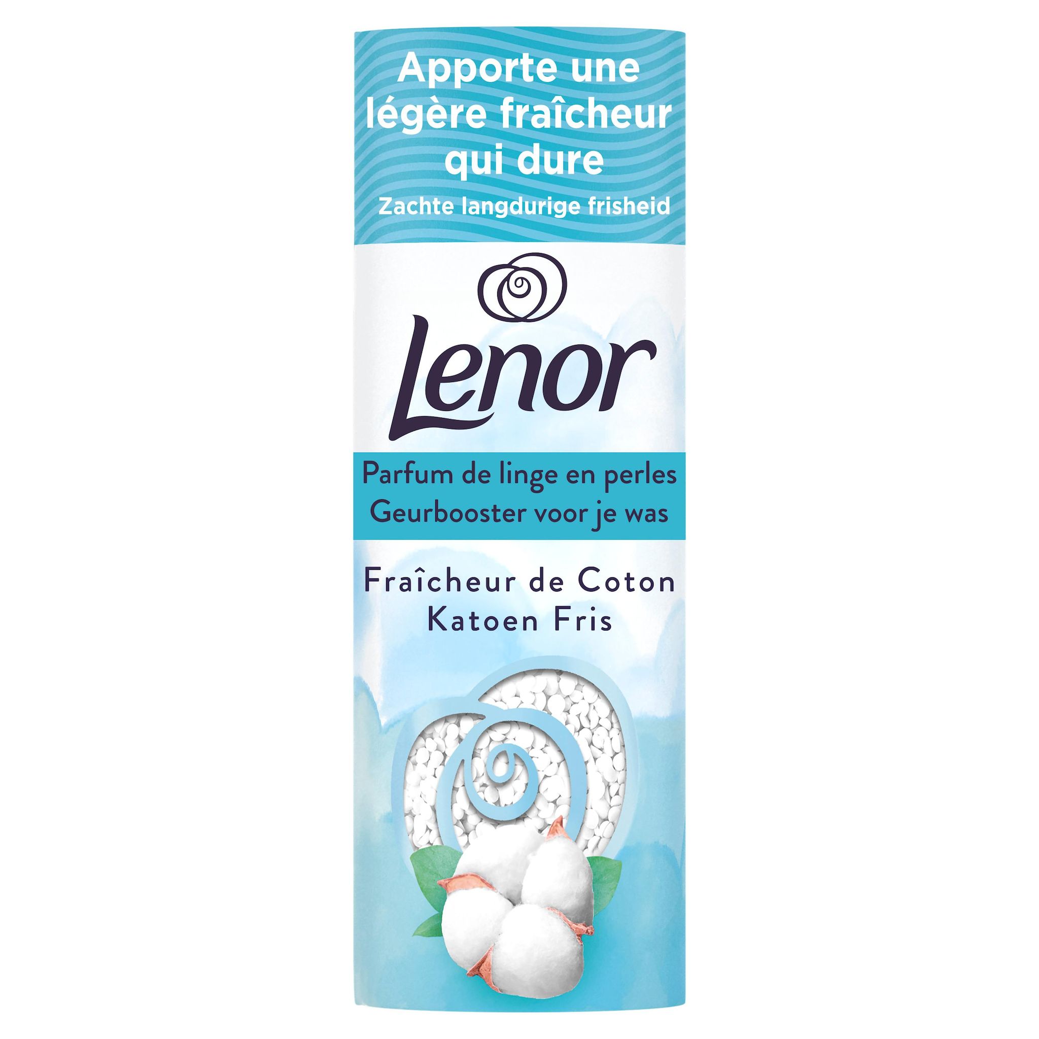 LENOR Parfum de linge billes light cotton 168g
