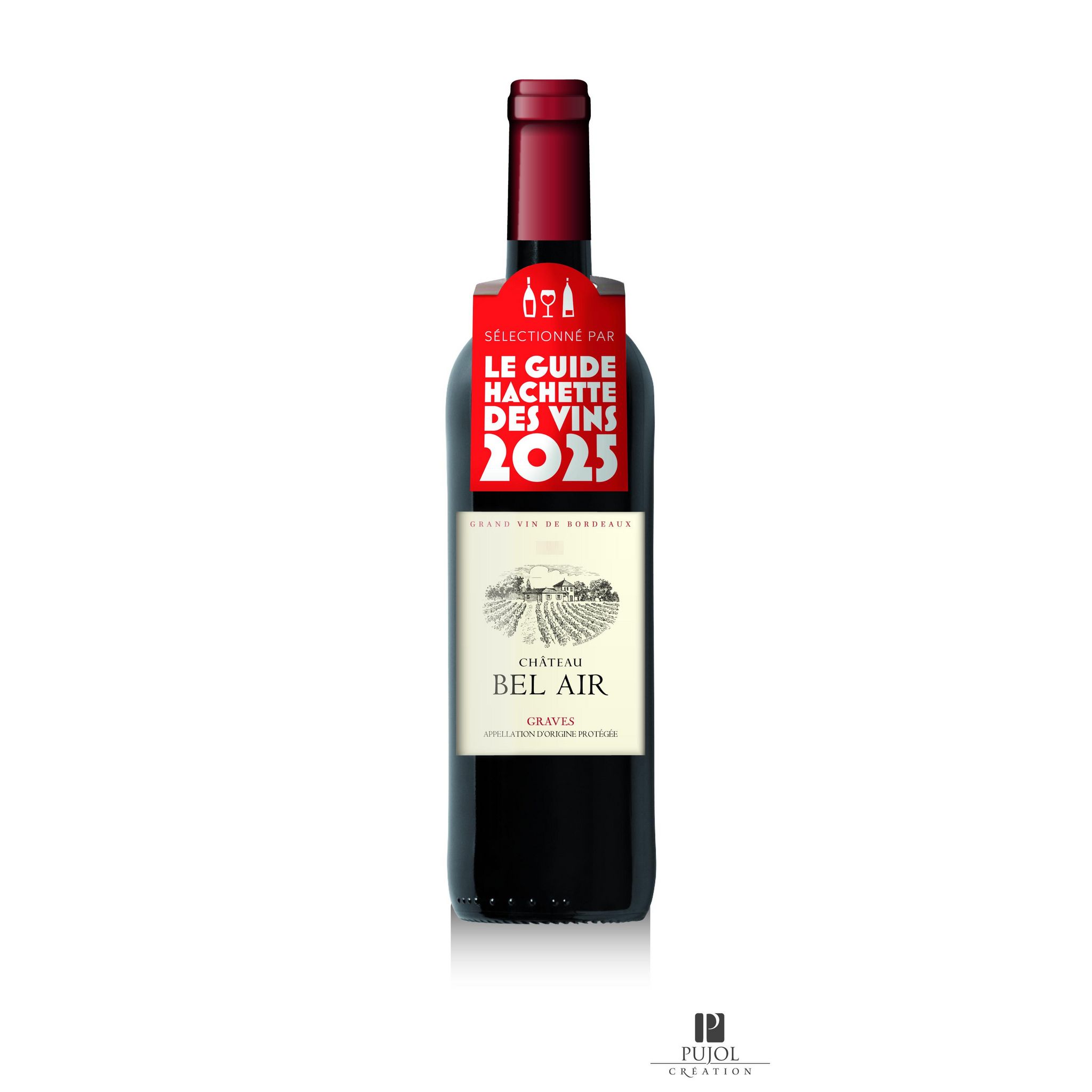 AOC Graves rouge Château Bel Air 75cl