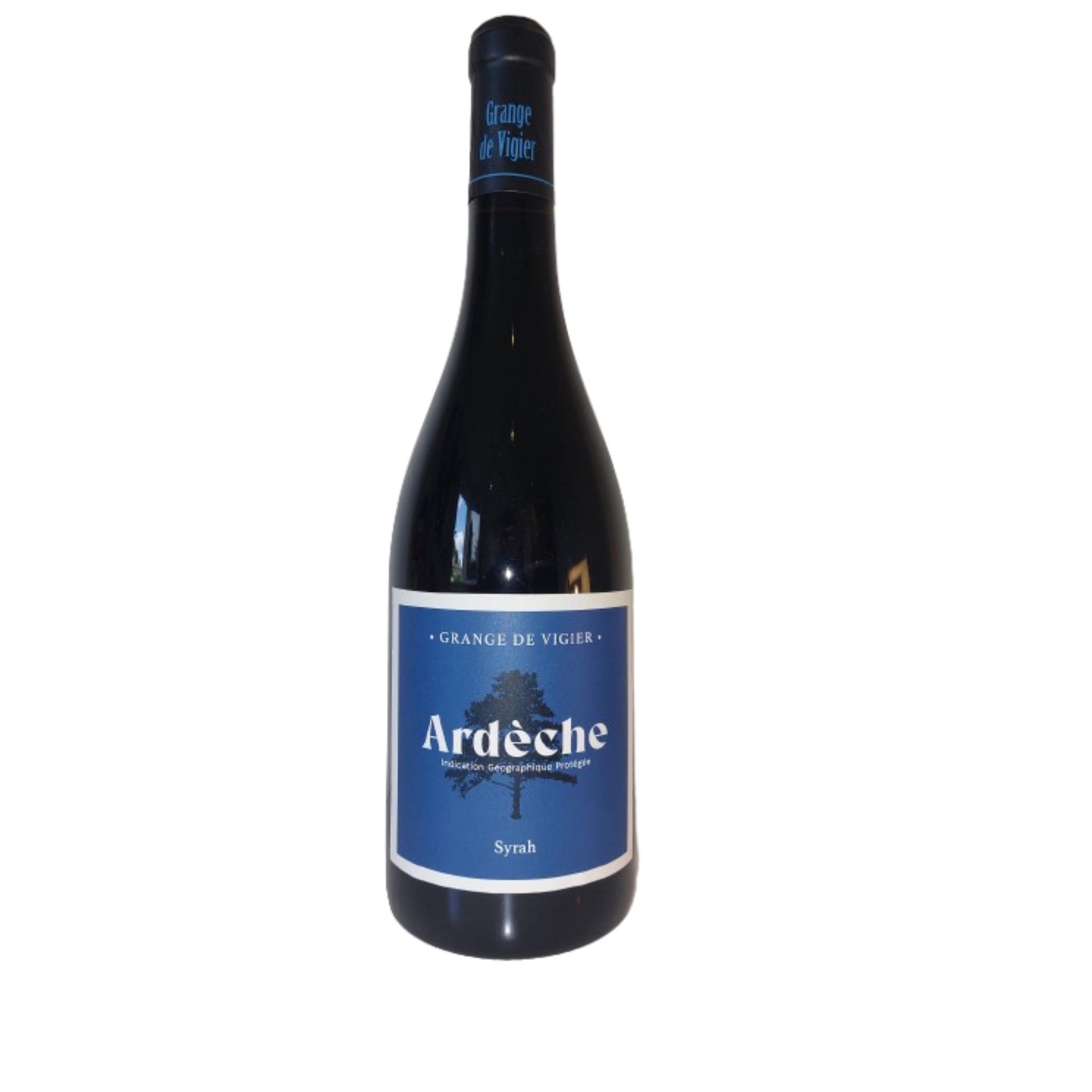 Voir la diapositive 2 : IGP ARDECHE GRANGE DE VIGIER syrah rouge bio 75cl