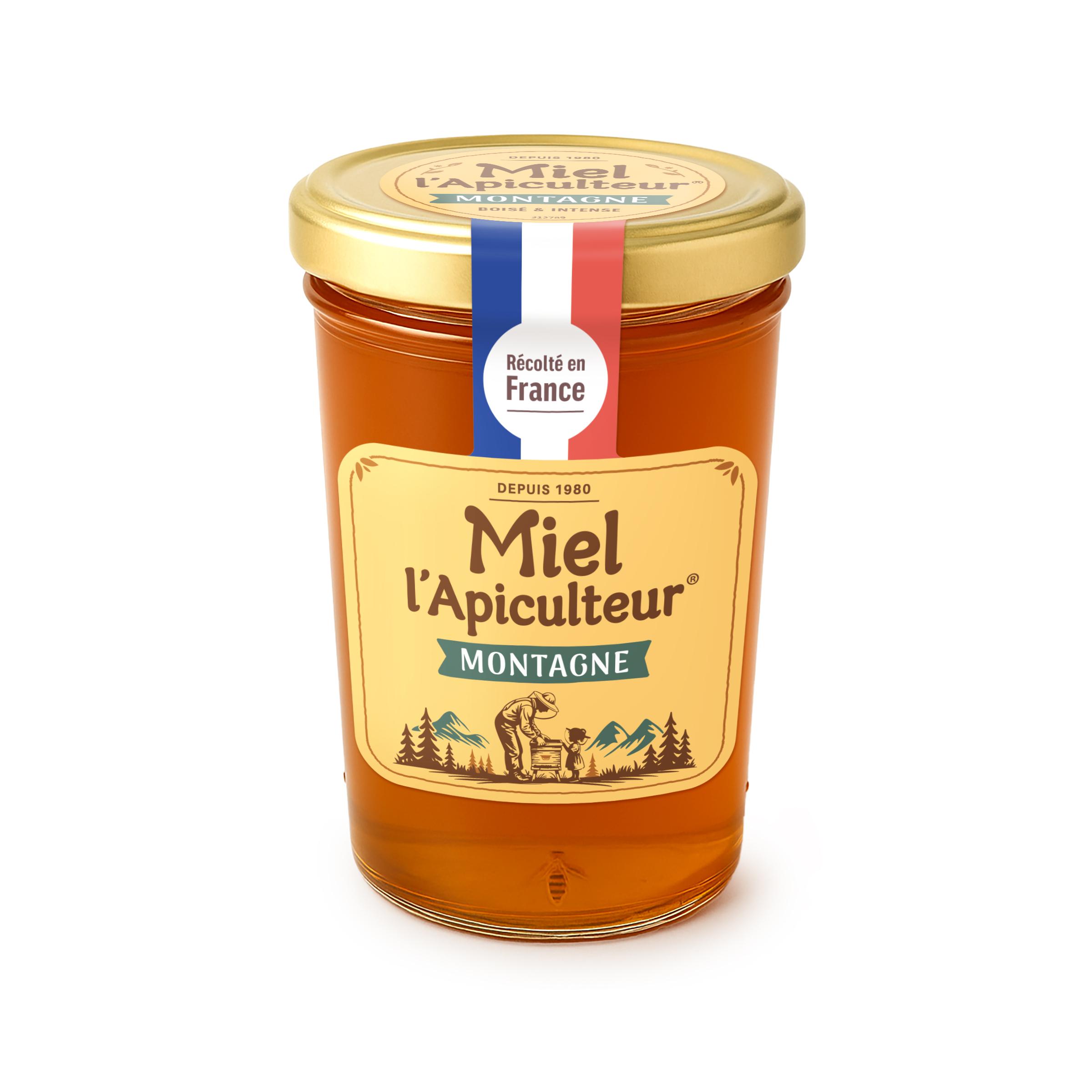 MIEL L'APICULTEUR Miel de montagne liquide en pot 500g