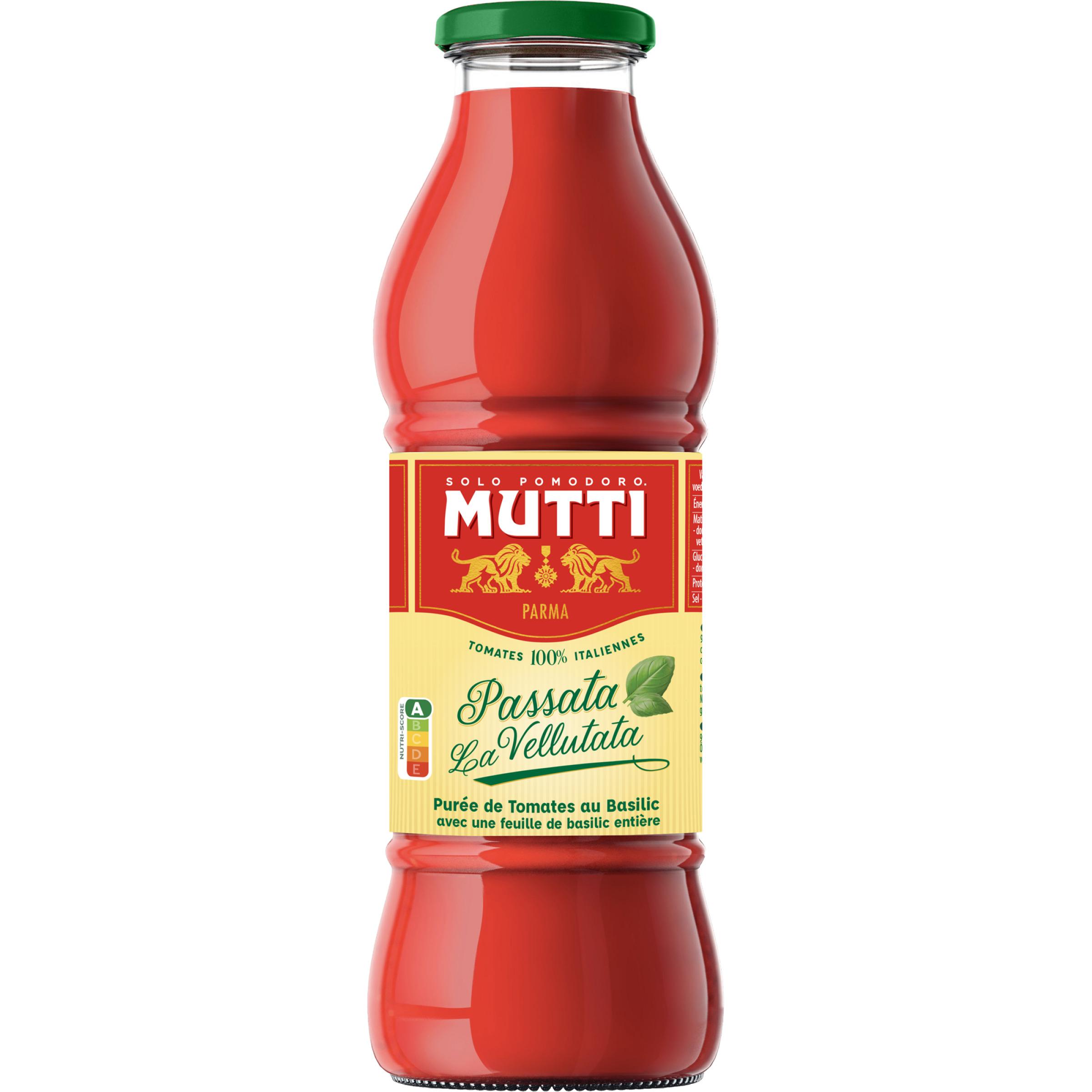 MUTTI Passata purée de tomate au basilic 700g