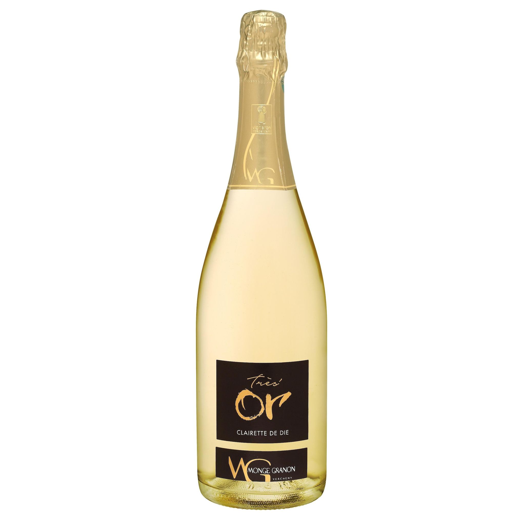 Voir la diapositive 2 : AOP clairette de die tradition cuvée trés'or 75cl