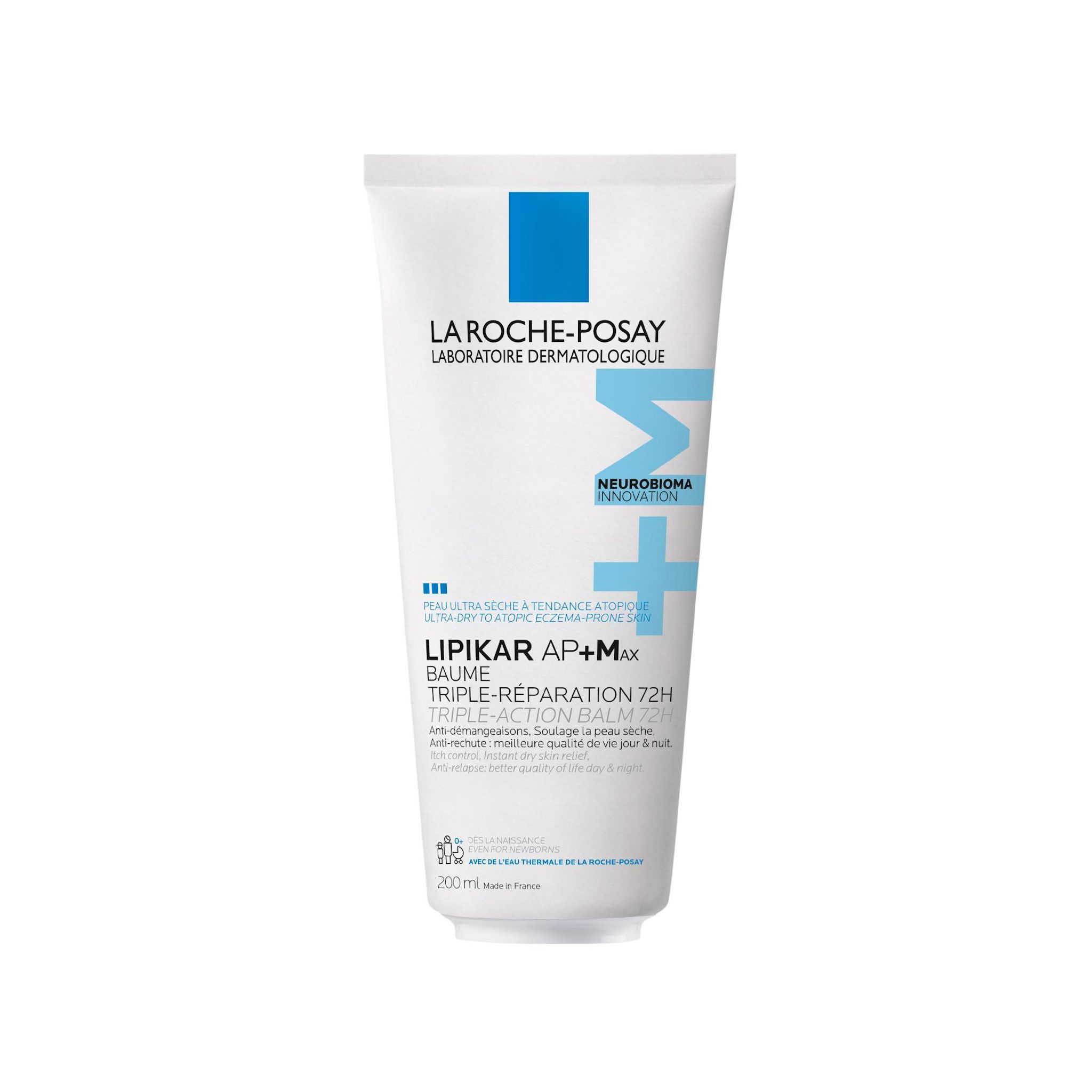 LA ROCHE POSAY Lipikar AP+M Baume triple réparation 72h 200ml